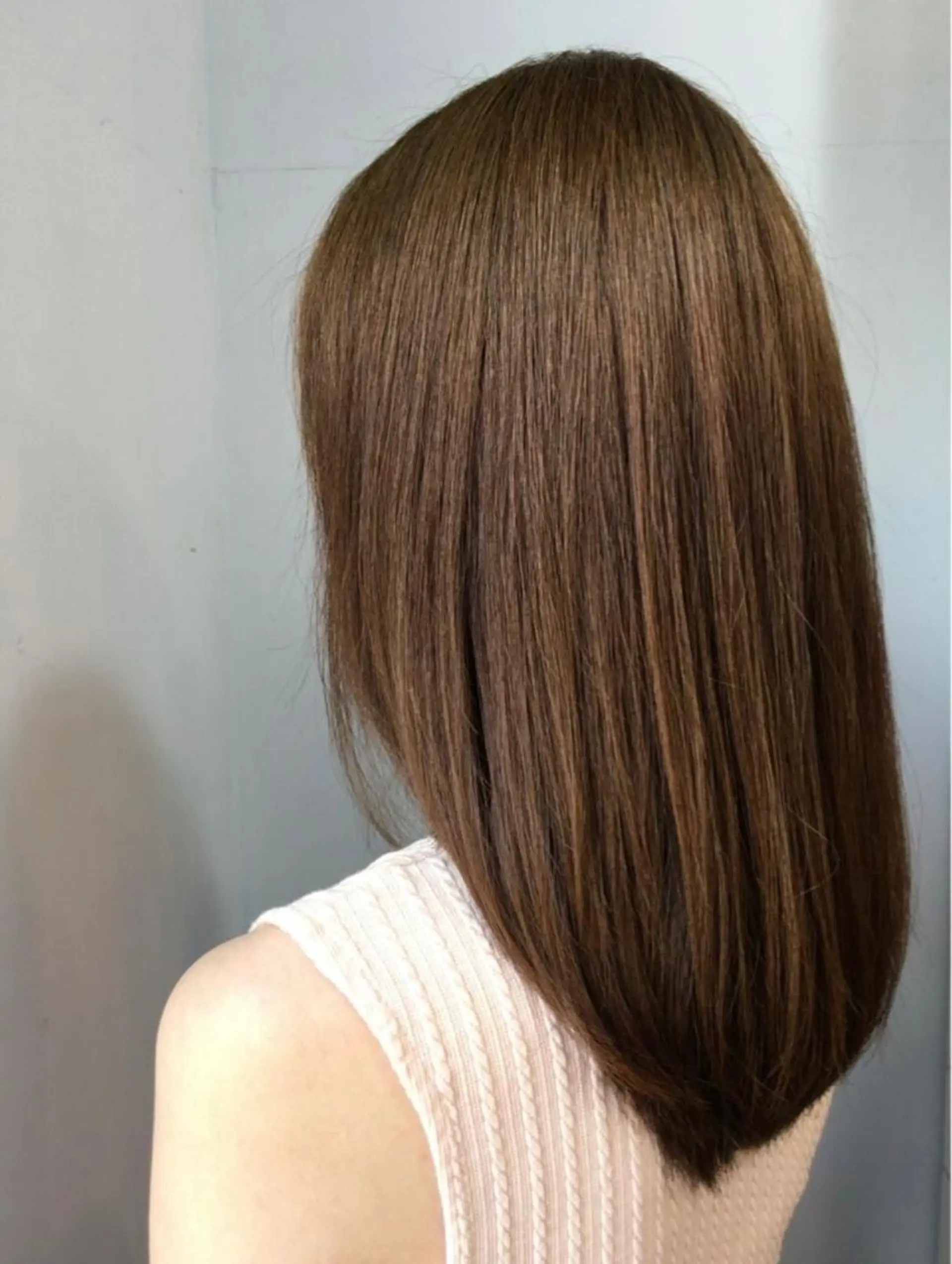 セミロング カラー ブラウンカラー オレンジ ボブ特化 ⭐️期間限定しゅうまのヘアスタイル