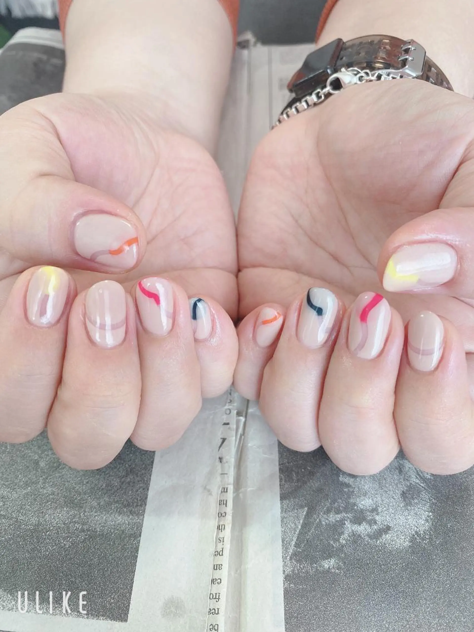 ネイル ハンドネイル ハンドケア 森山 舞のネイルデザイン