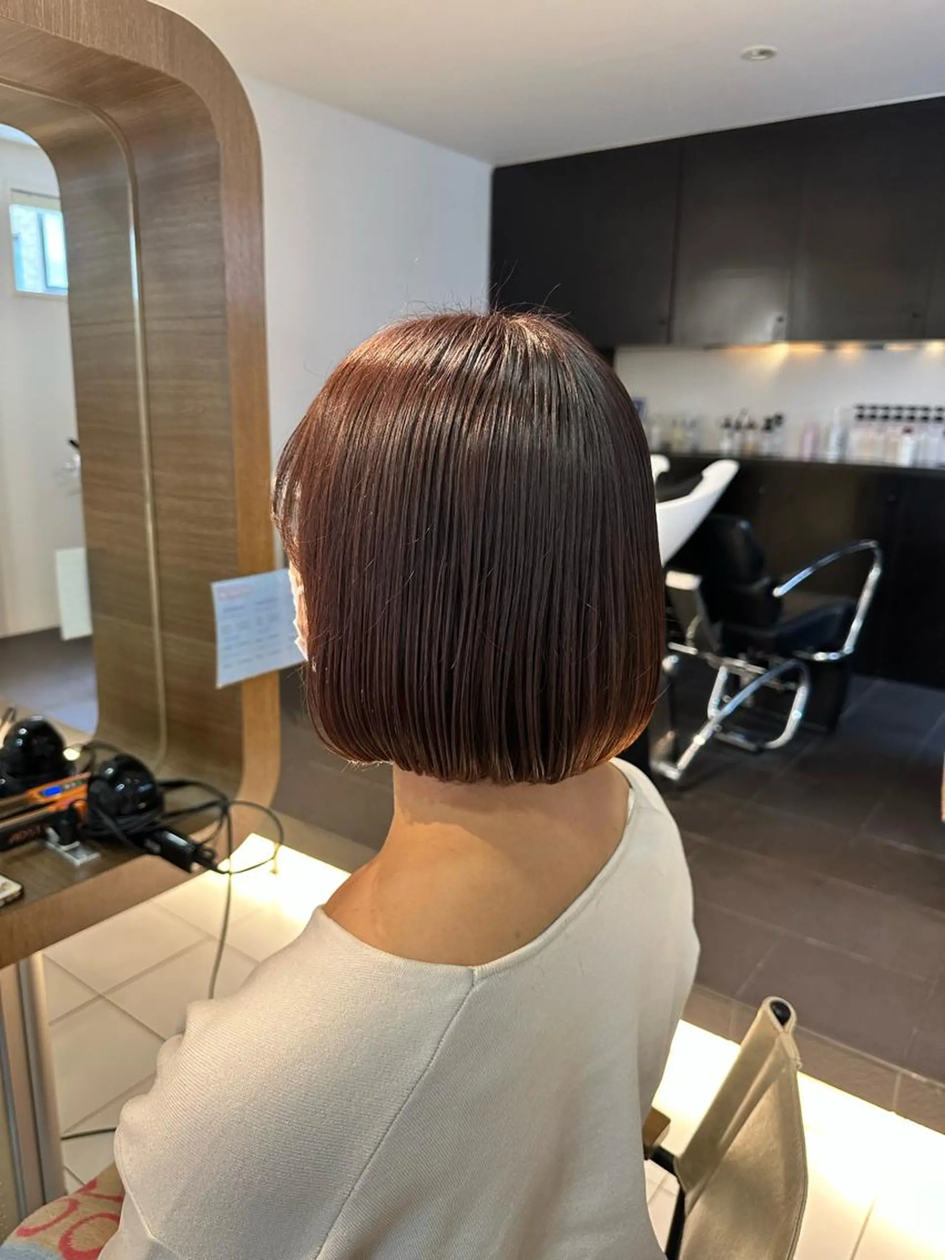 ショート カラー ブラウンカラー ピンクカラー ピンクブラウン ボブ カット ヘアカラー アニメオタク美容師/ miharuのヘアスタイル