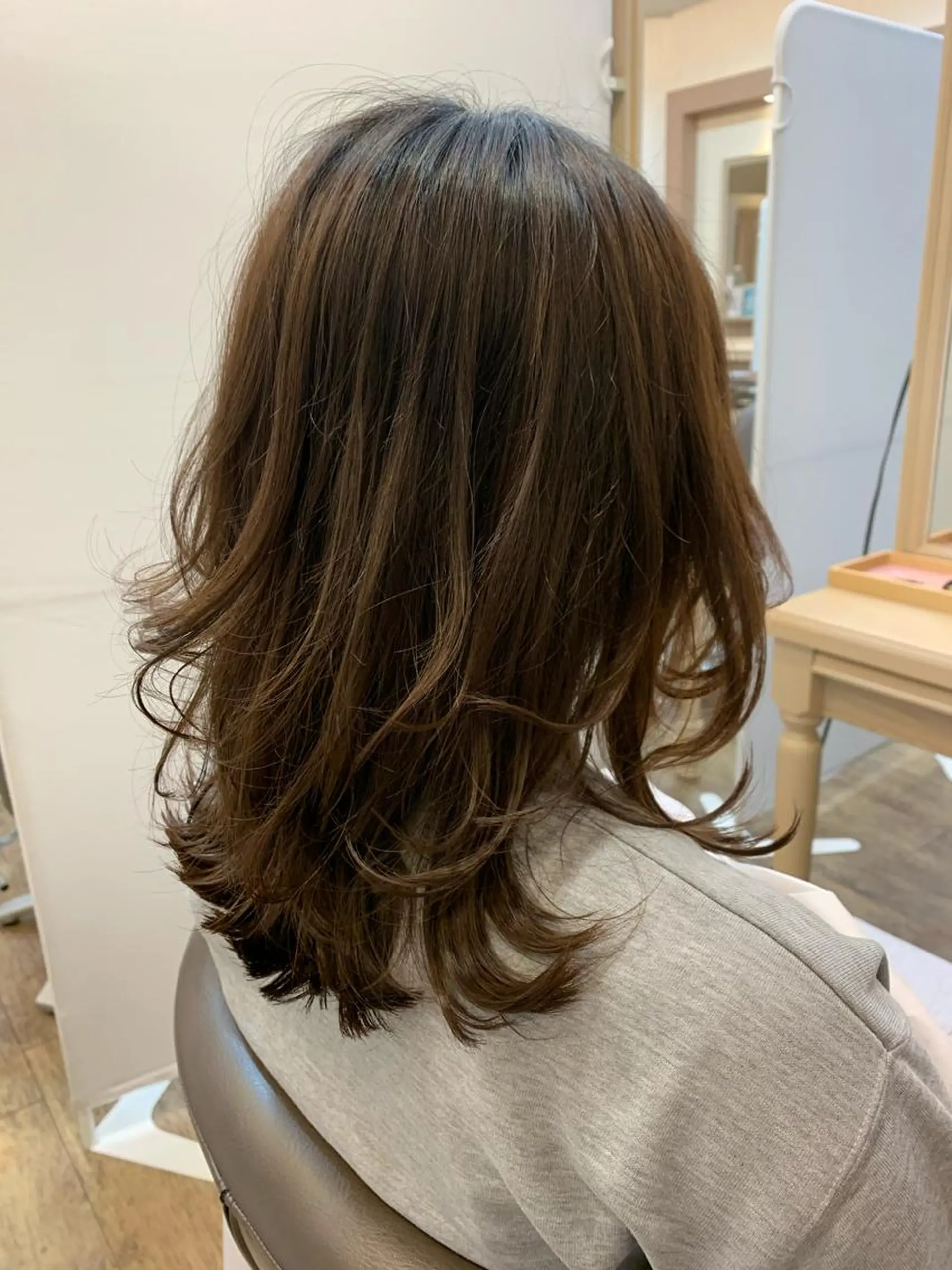 ロング レイヤーカット 福原遼華/小顔ショー ト/髪質改善のヘアスタイル