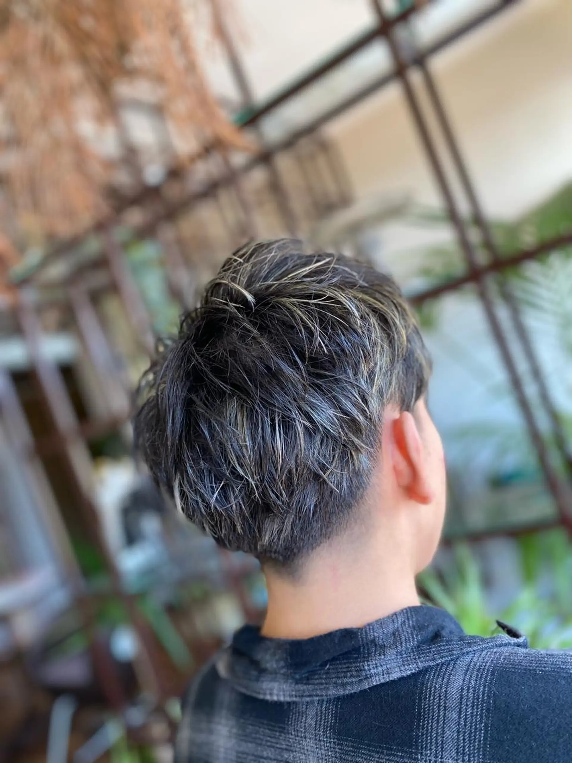 ショート カラー ハイライトカラー ハイライト カット ヘアカラー Style Tのヘアスタイル