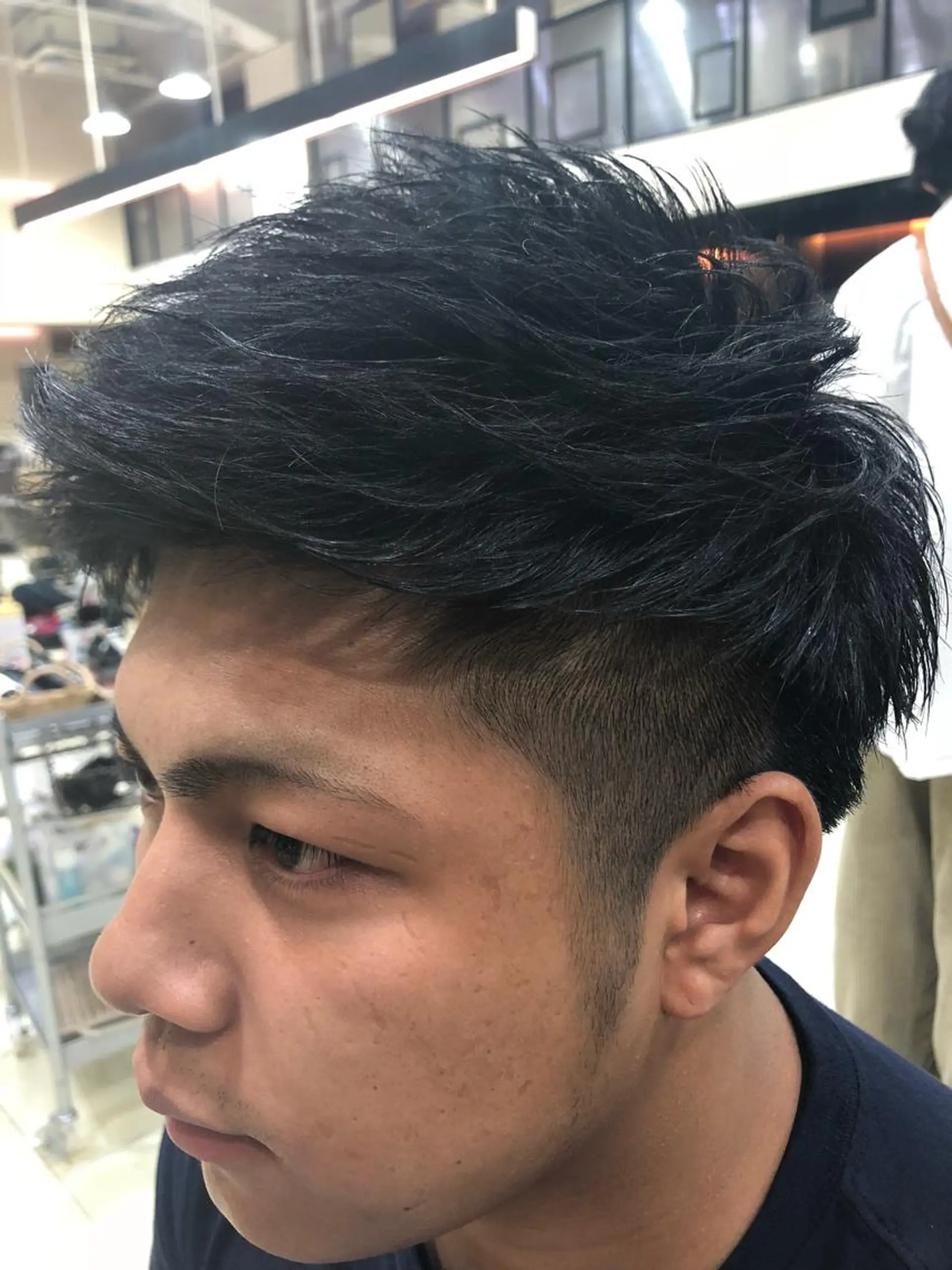 ショート メンズ Zina西新 井上貴幸のヘアスタイル