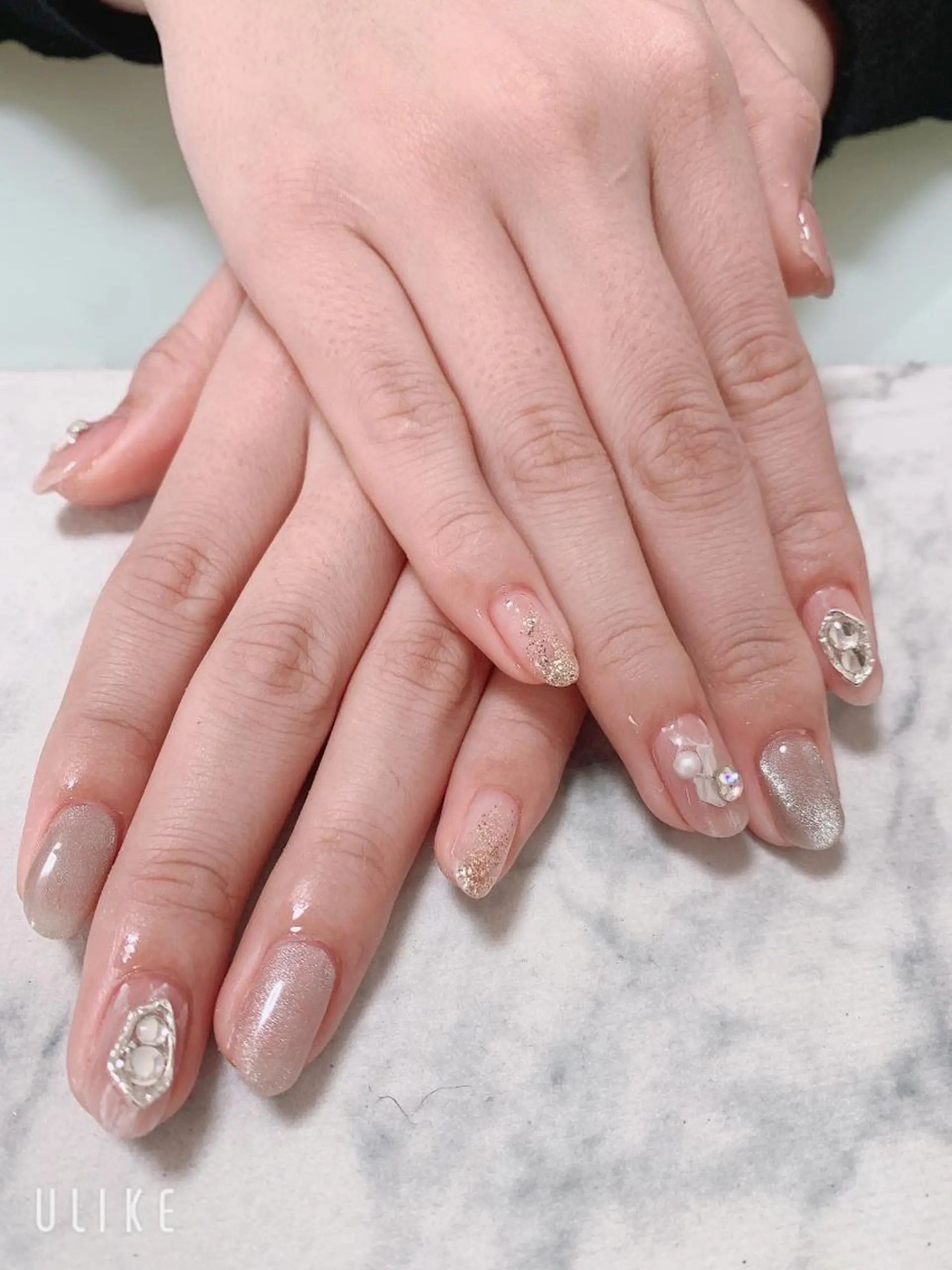 ネイル 🌙🫧CHARME (RUKA)🦋🫧のネイルデザイン