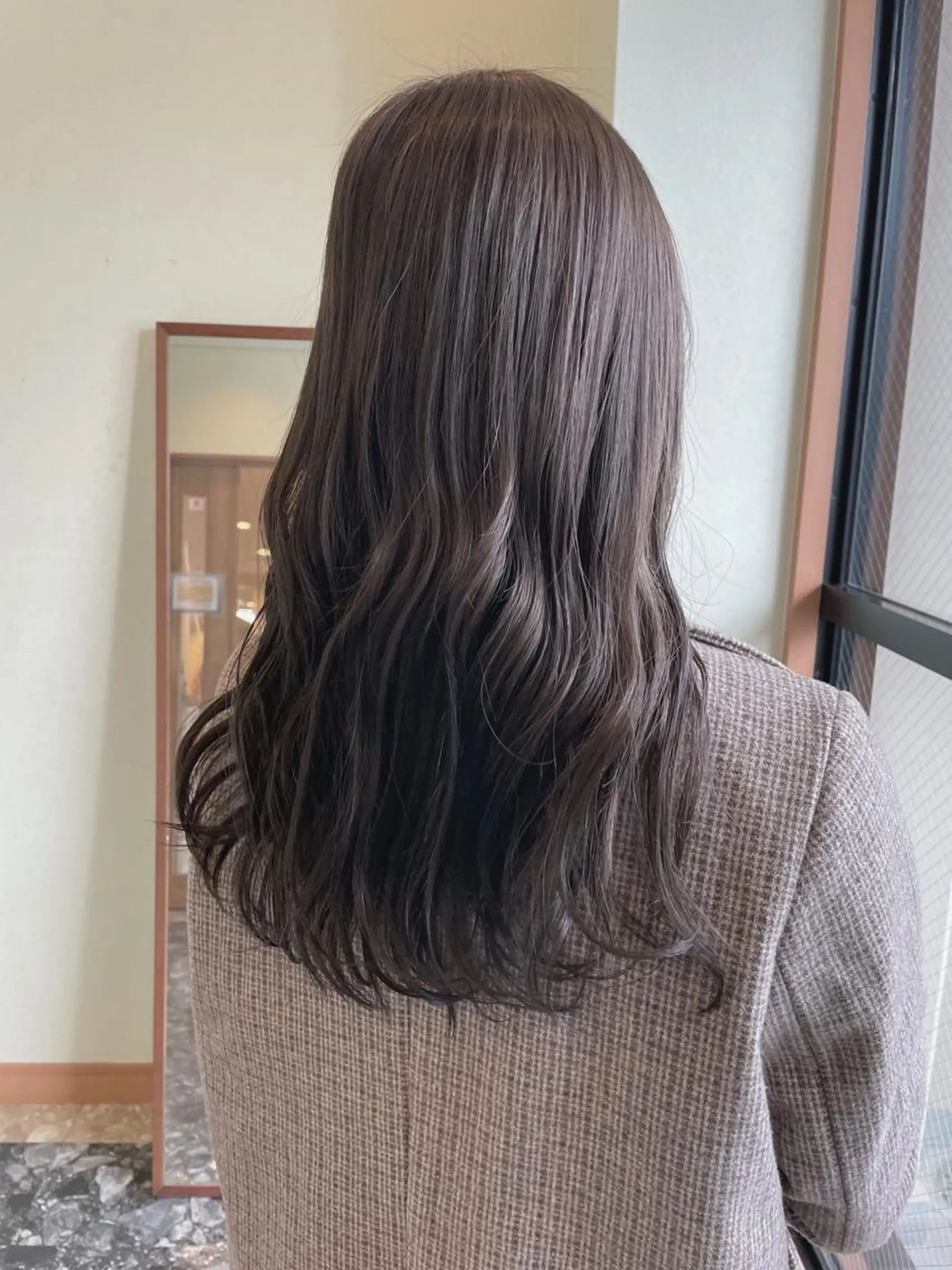 セミロング カラー アッシュ アッシュグレー アッシュグレージュ グレージュ 髪質改善とカラー特化 ✨Terraceのヘアスタイル
