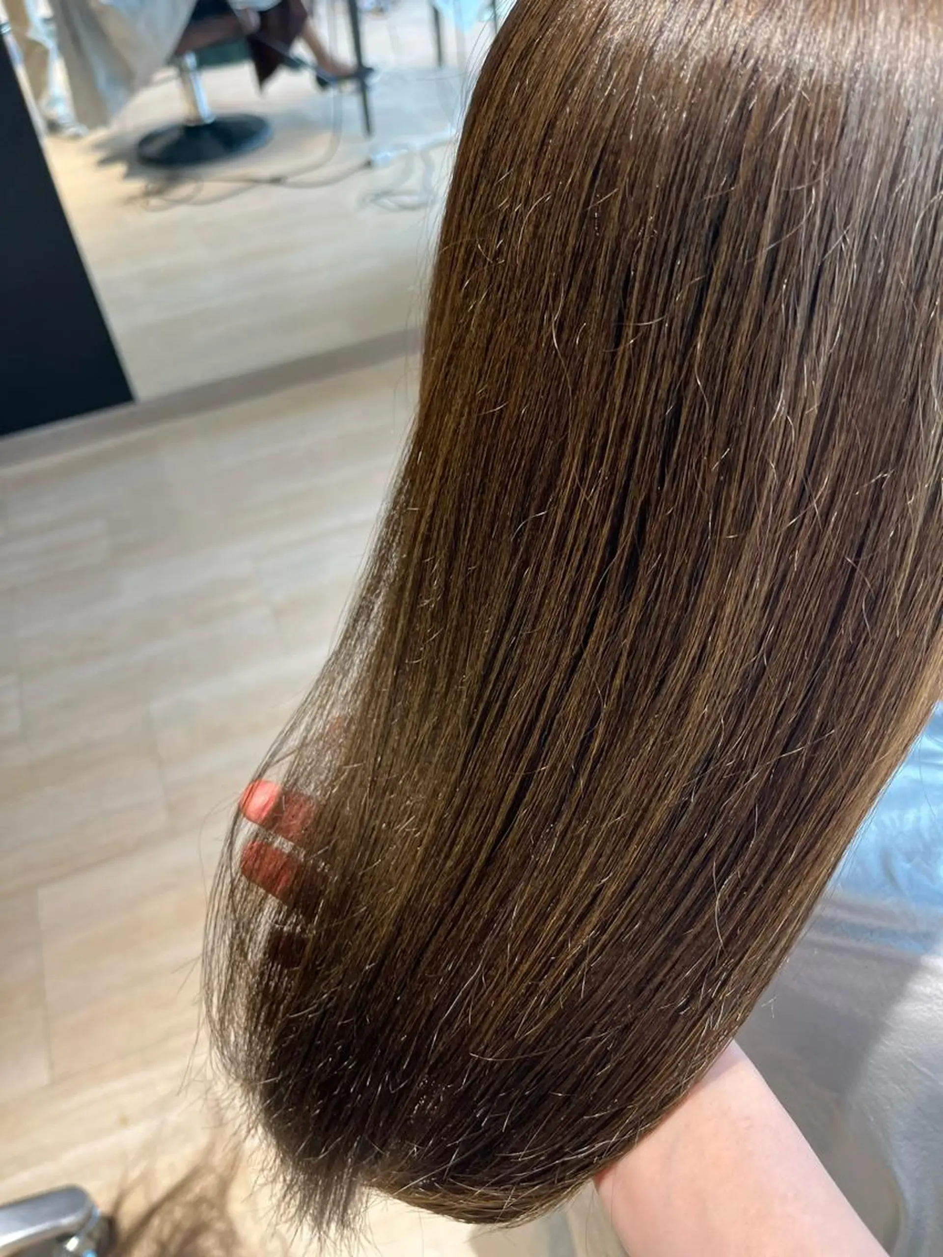 セミロング カラー 佐藤 悠衣/透明感 カラー/似合わせ前髪のヘアスタイル