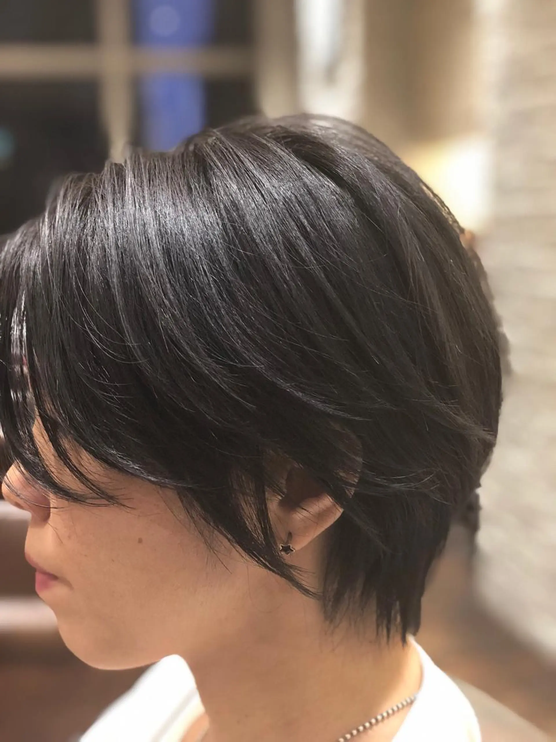 ショート カラー ハンサムショート ショートヘア THINK SHOP KANTAのヘアスタイル