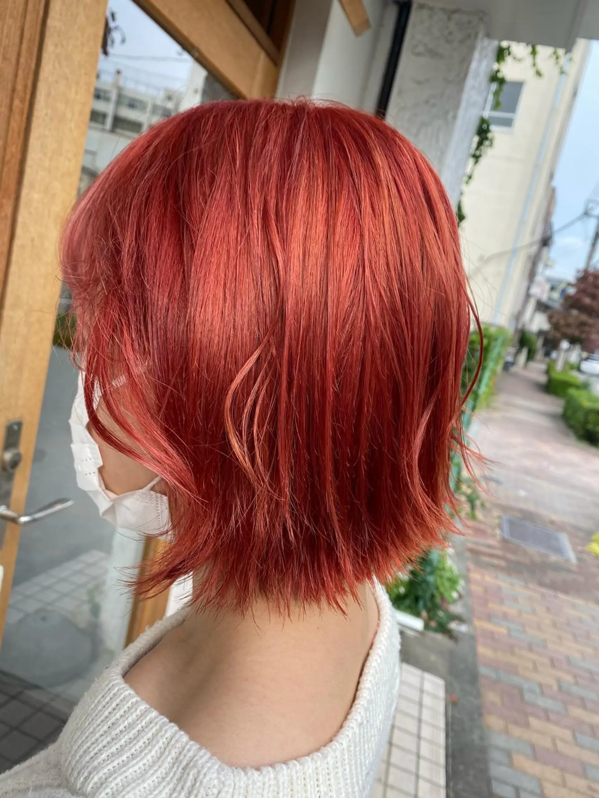 ショート カラー ブリーチ 立花 ふたば🌱のヘアスタイル