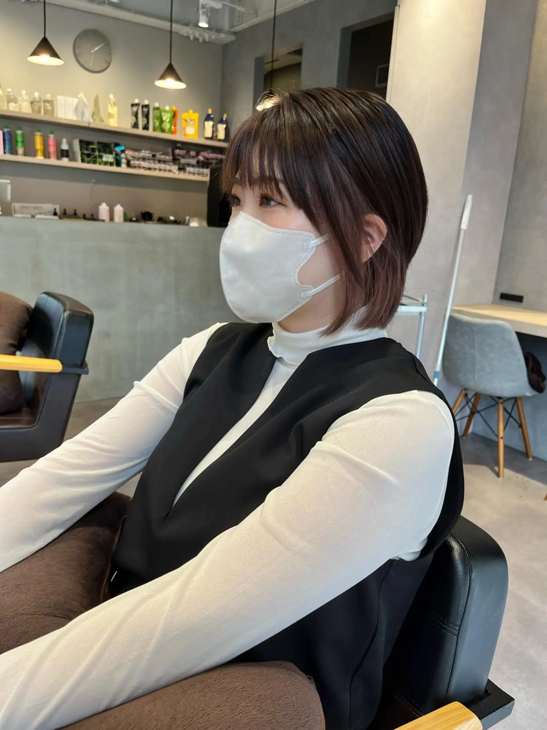 ショート カット ヘアカラー ヘッドスパ 佐藤優太朗 似合わせ/髪質改善のヘアスタイル