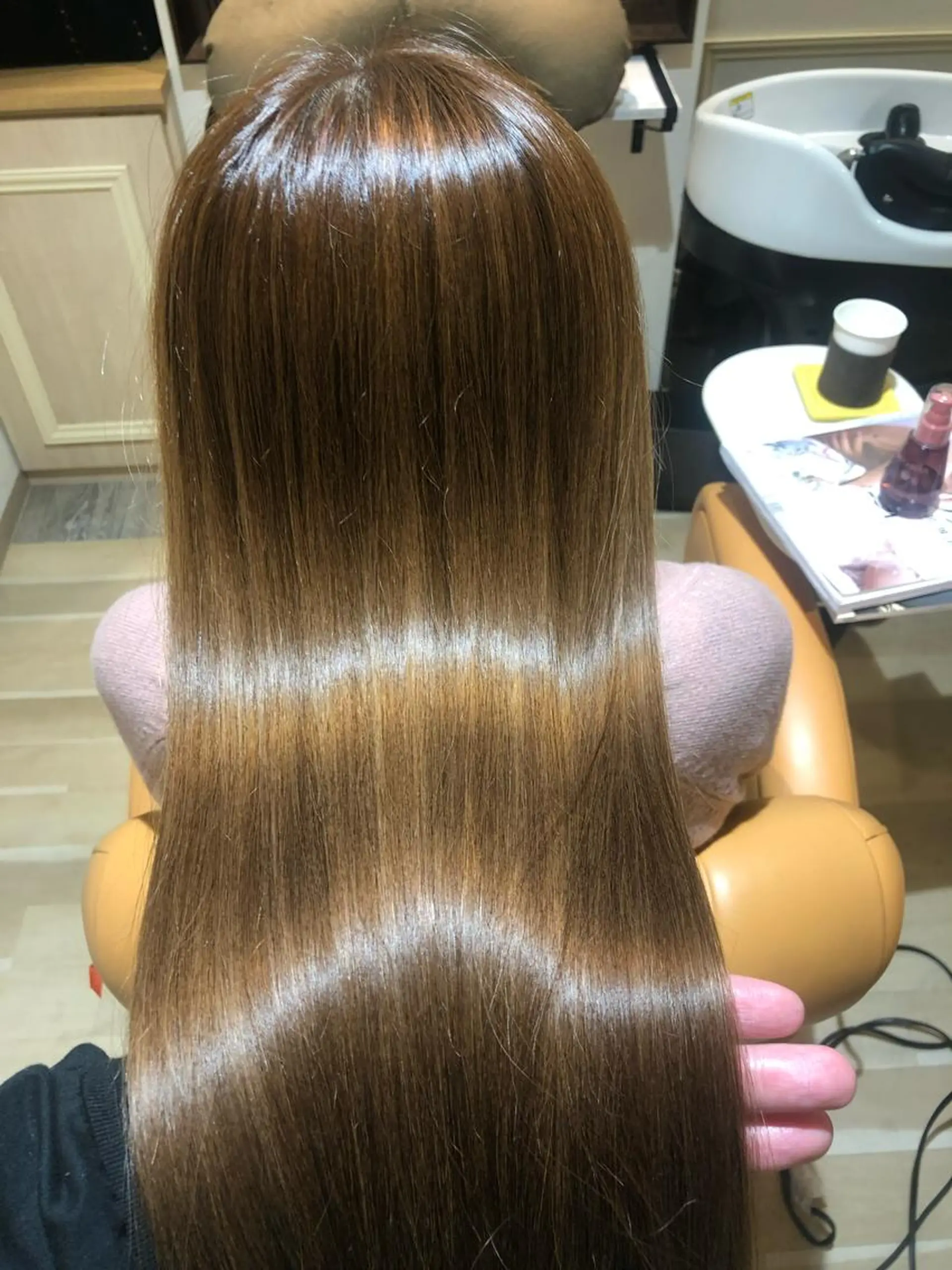 ロング 髪質改善 縮毛矯正 tuuli トゥーリのヘアスタイル