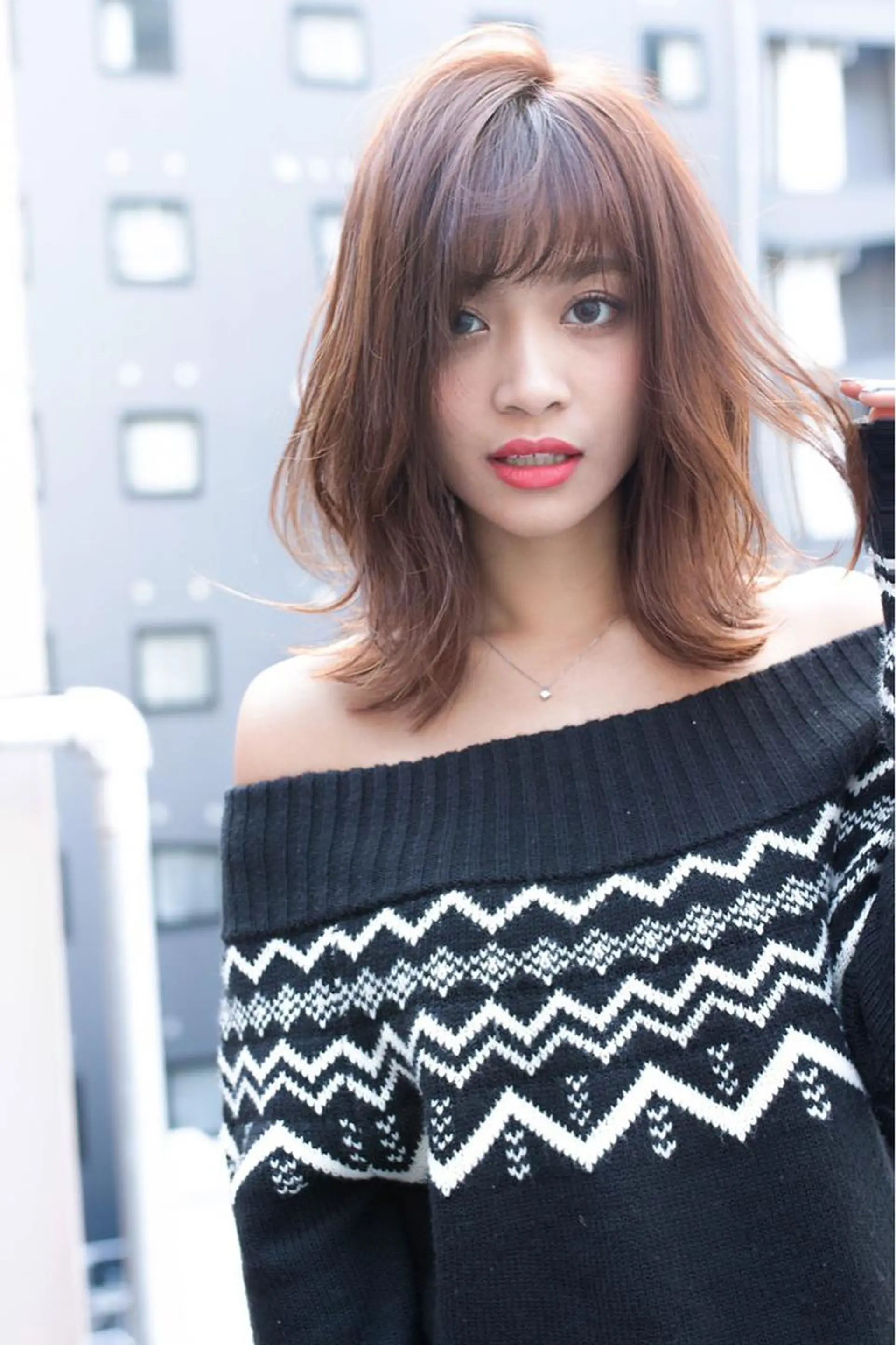 セミロング 🏝️🐉沖縄移住 美容師竜生🏝️のヘアスタイル