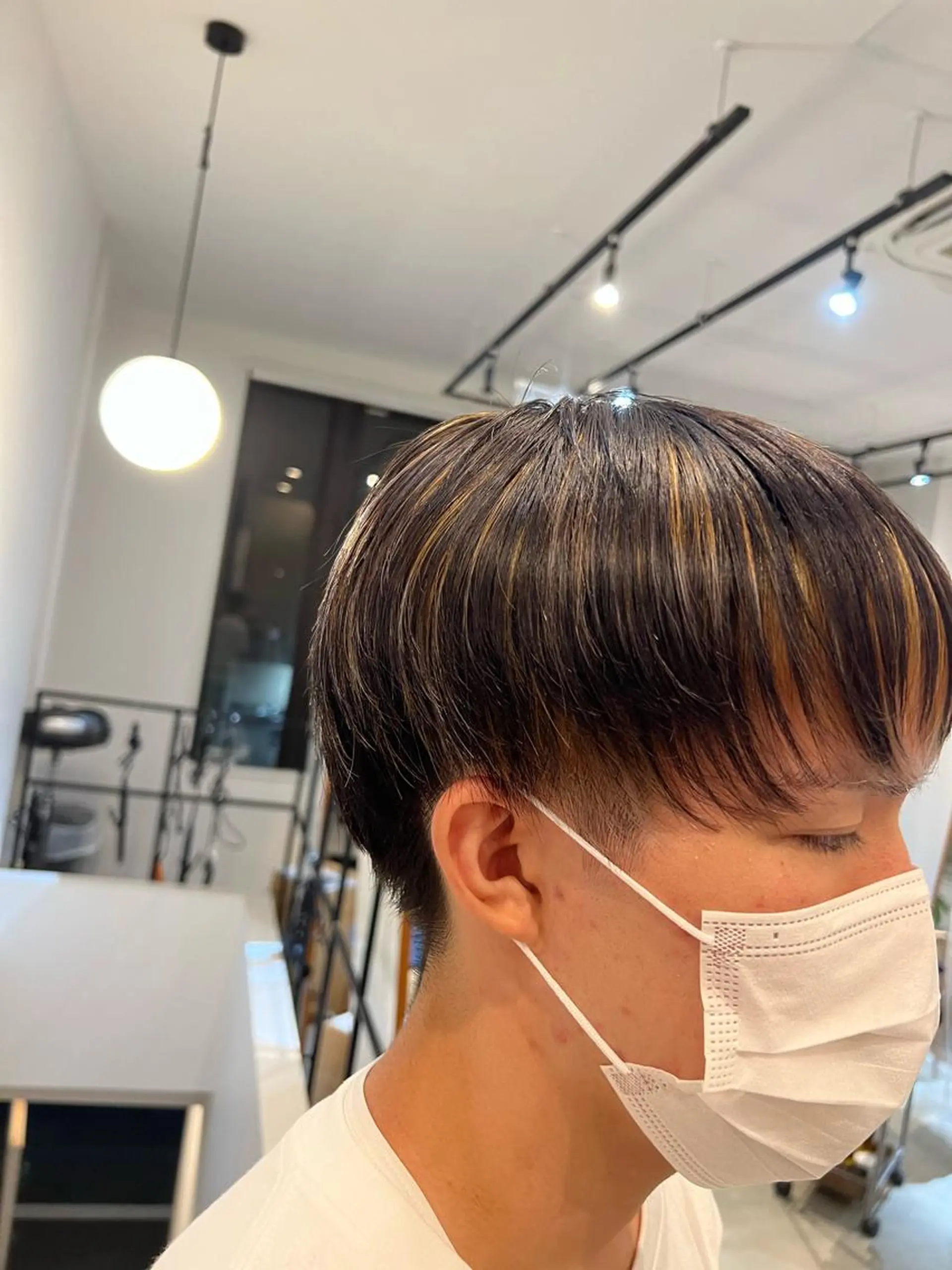 カラー メンズ 大阪メンズパーマ /ショート/らいのヘアスタイル