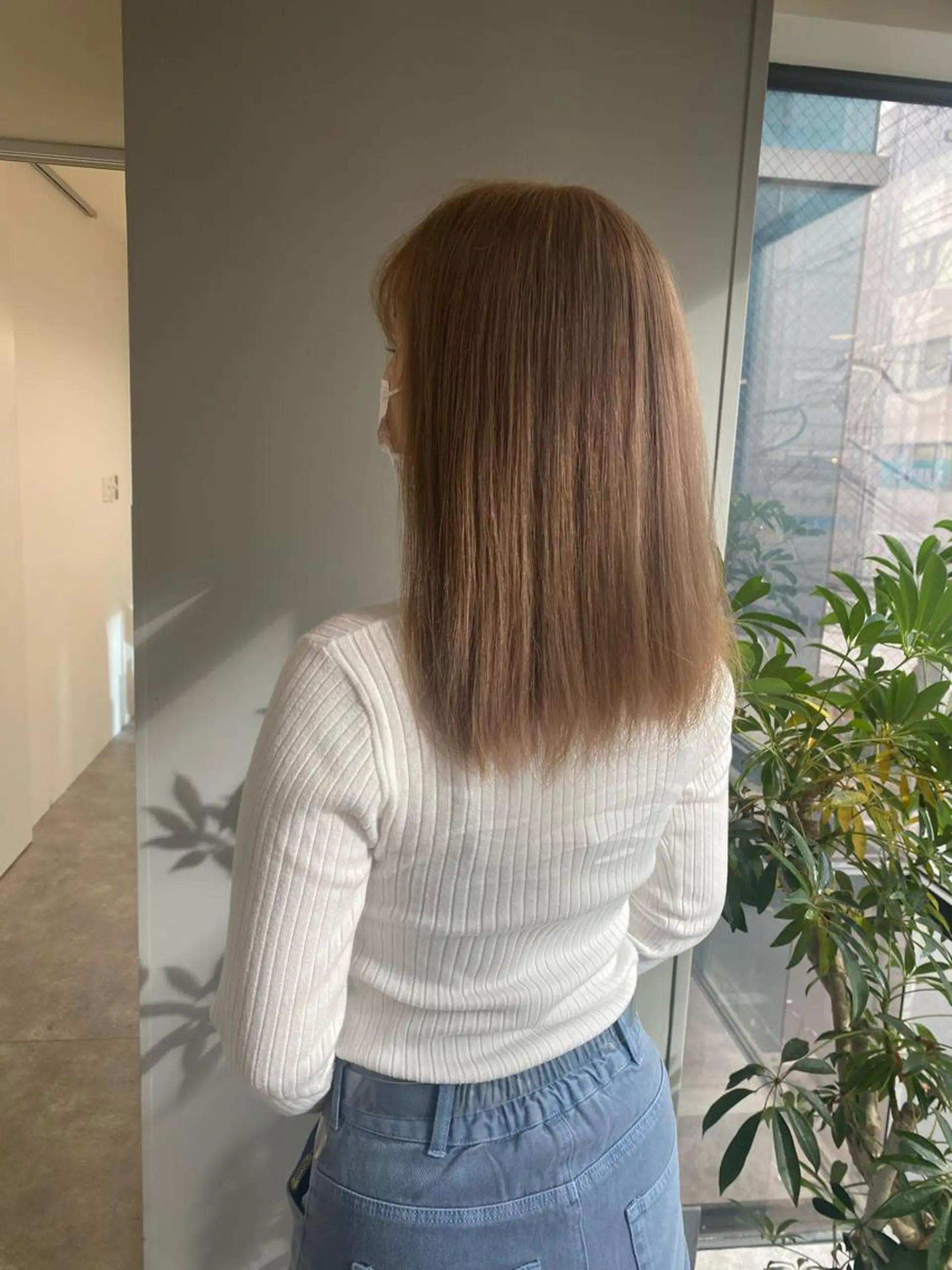 ミディアム カラー ヘアアレンジ ピンクカラー ヘアカラー ボブ /ニュアンス/ satomi🧸💖のヘアスタイル
