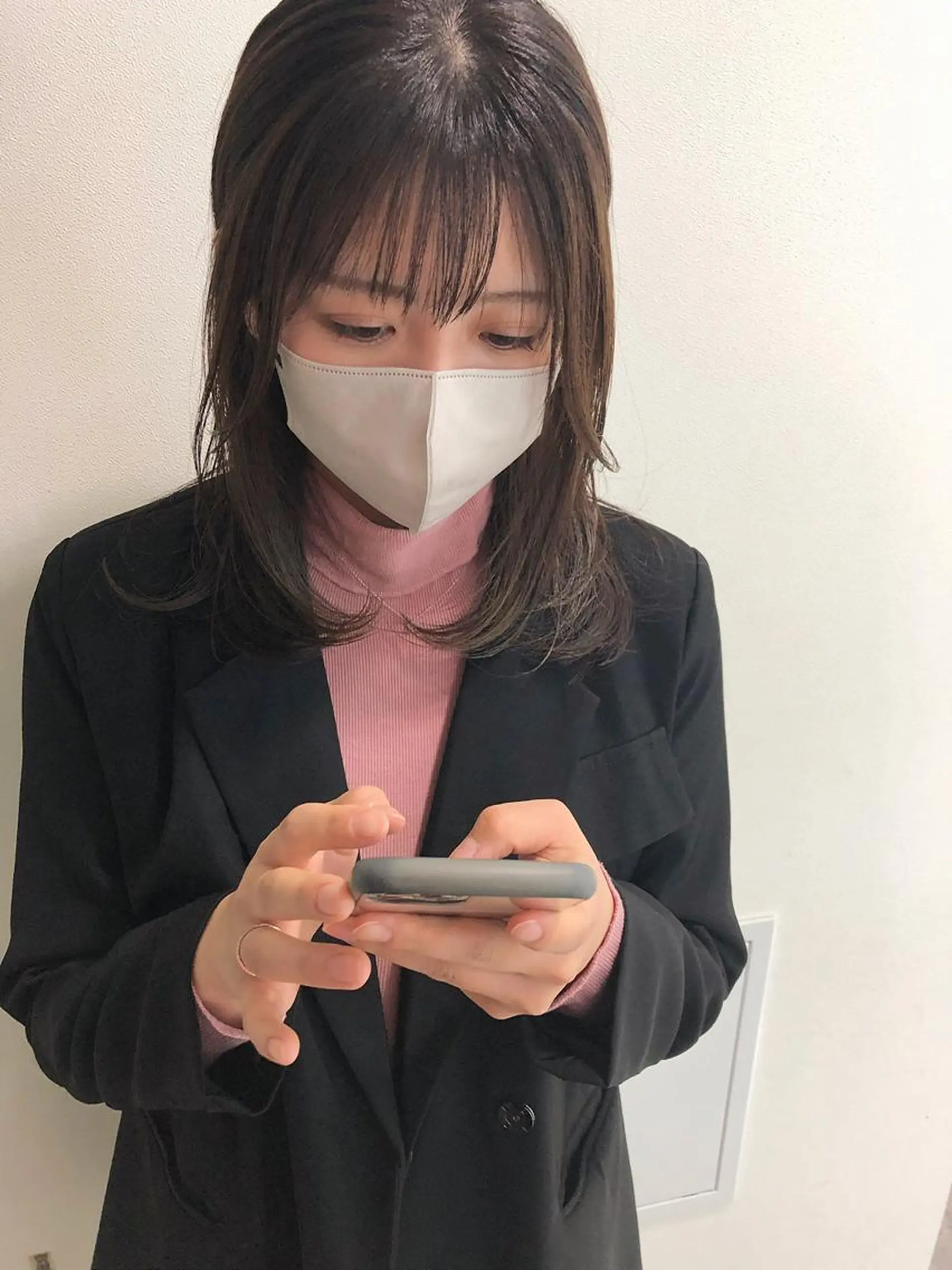 セミロング 髪質改善 カット ヘアカラー トリートメント [仙台髪質改善]小原 弘之のヘアスタイル