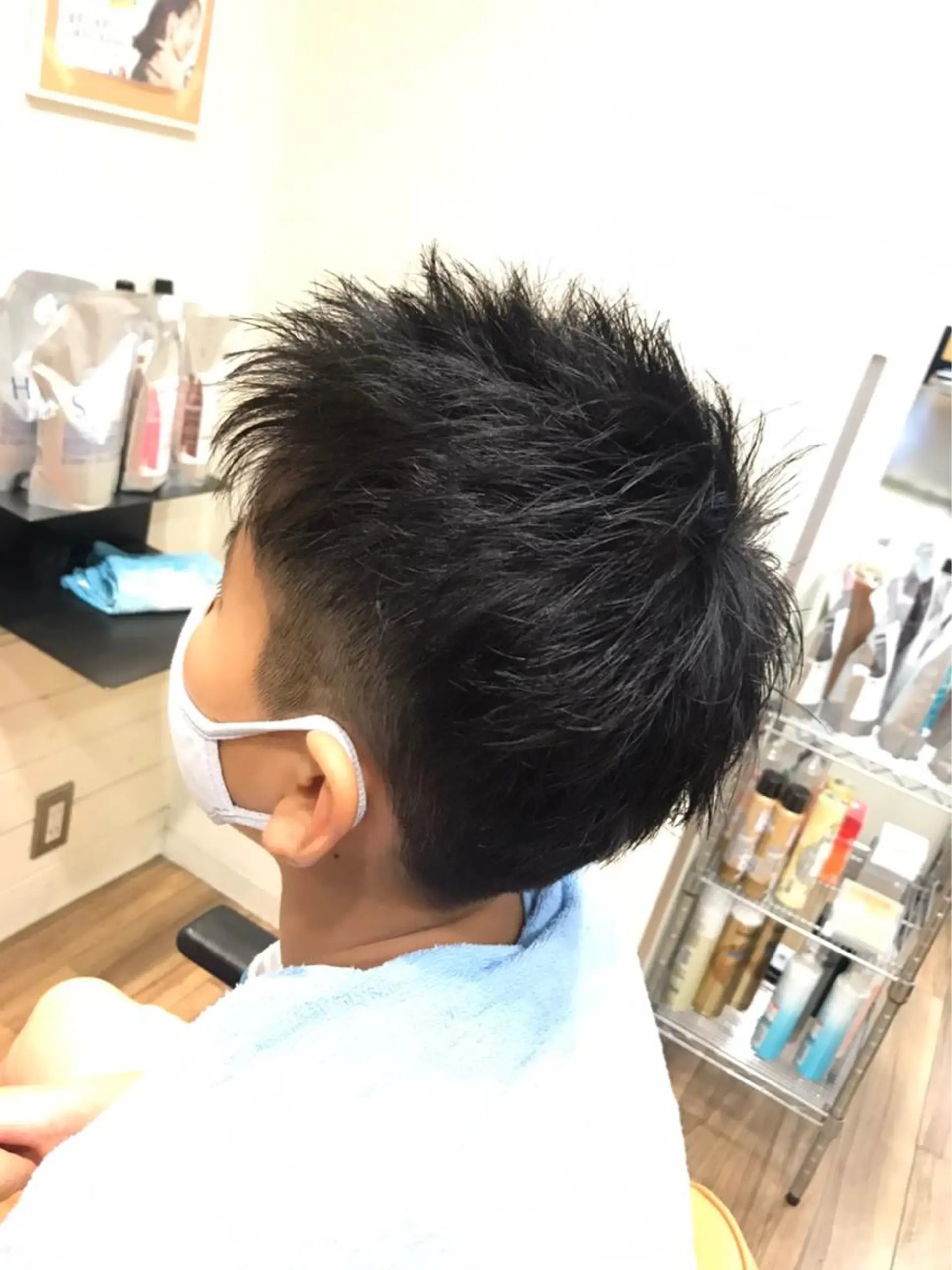 ショート メンズ キッズ 森山 雄太のヘアスタイル