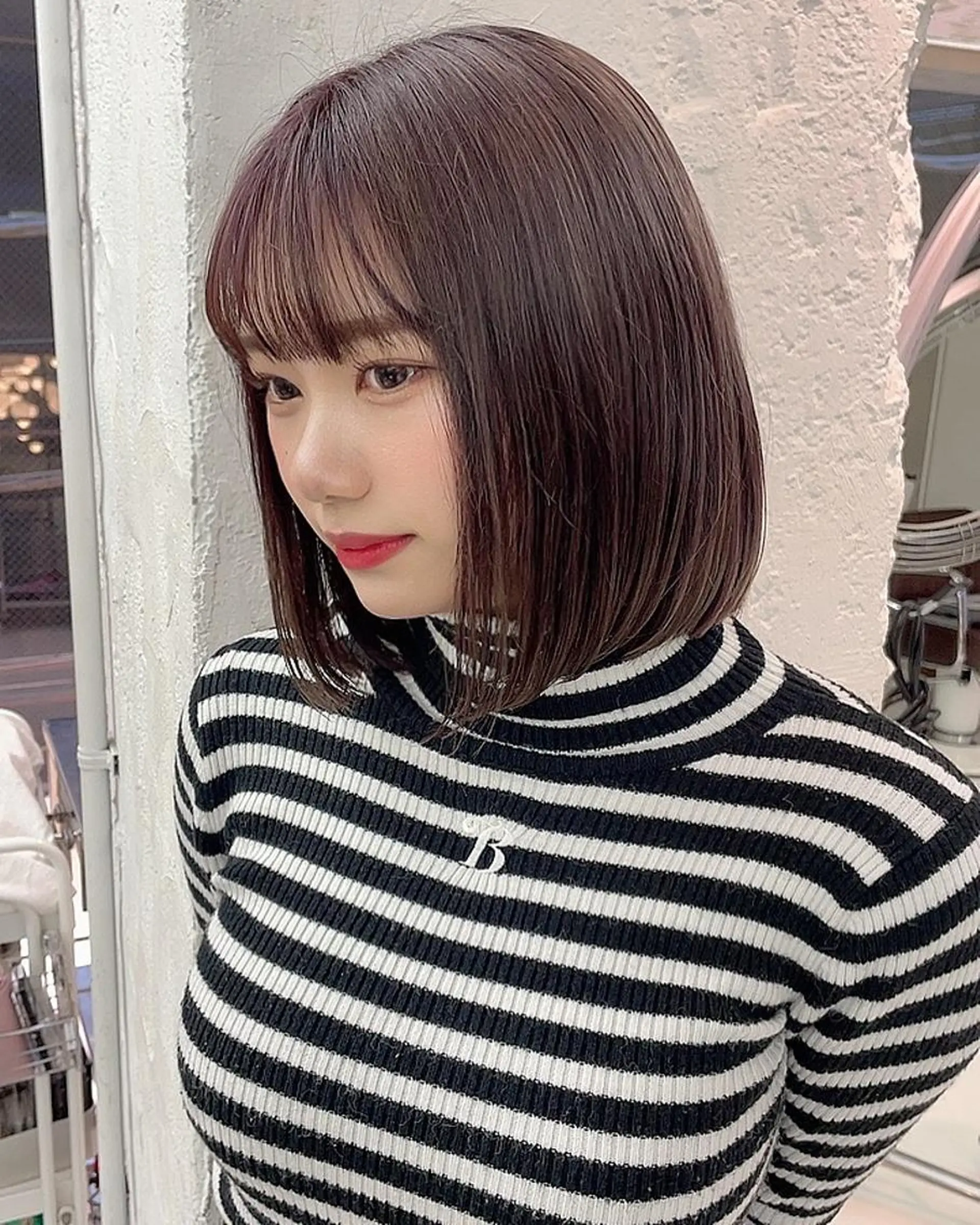ミディアム カラー ブリーチ 透明感カラー ブリーチなしカラー トリートメント ヘアカラー 似合わせショート特化 /Rukaのヘアスタイル