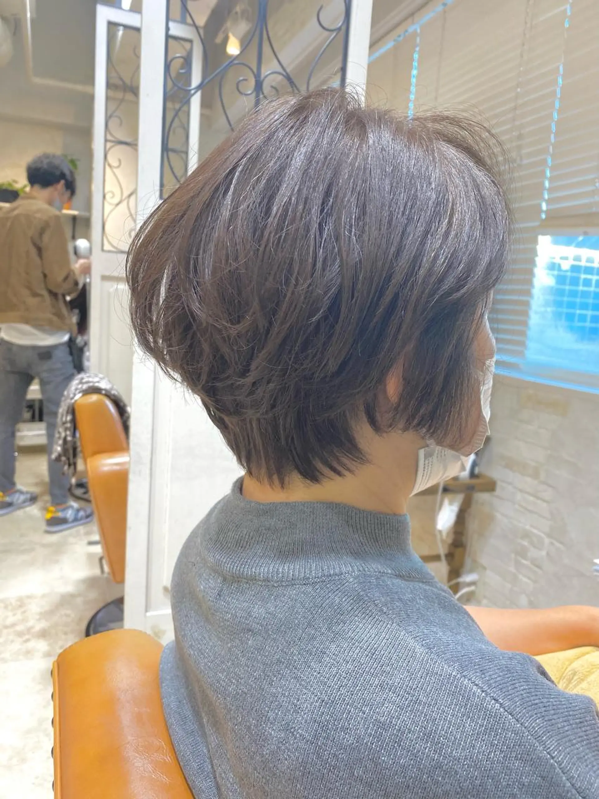 ショート ショートヘア カット ヘッドスパ 🌸Bob🌸 市井友佳子のヘアスタイル