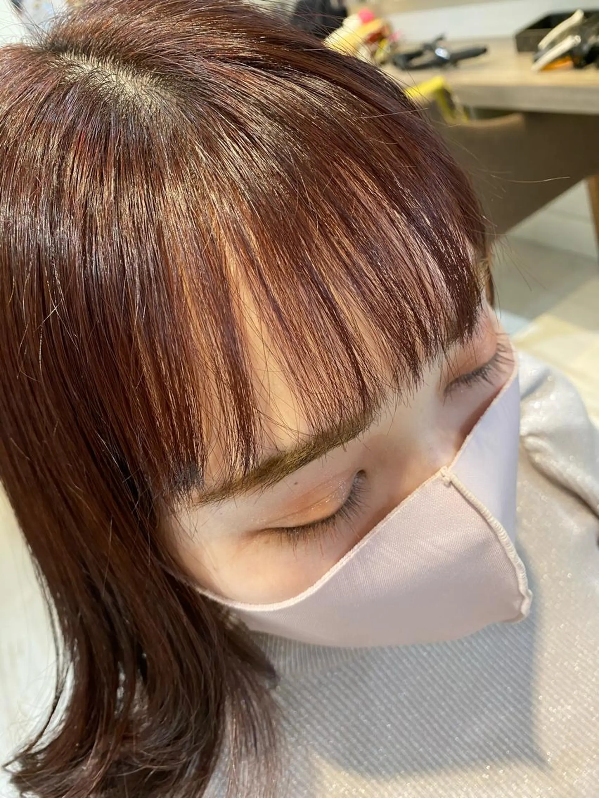 ロング カラー 中尾 綺のヘアスタイル