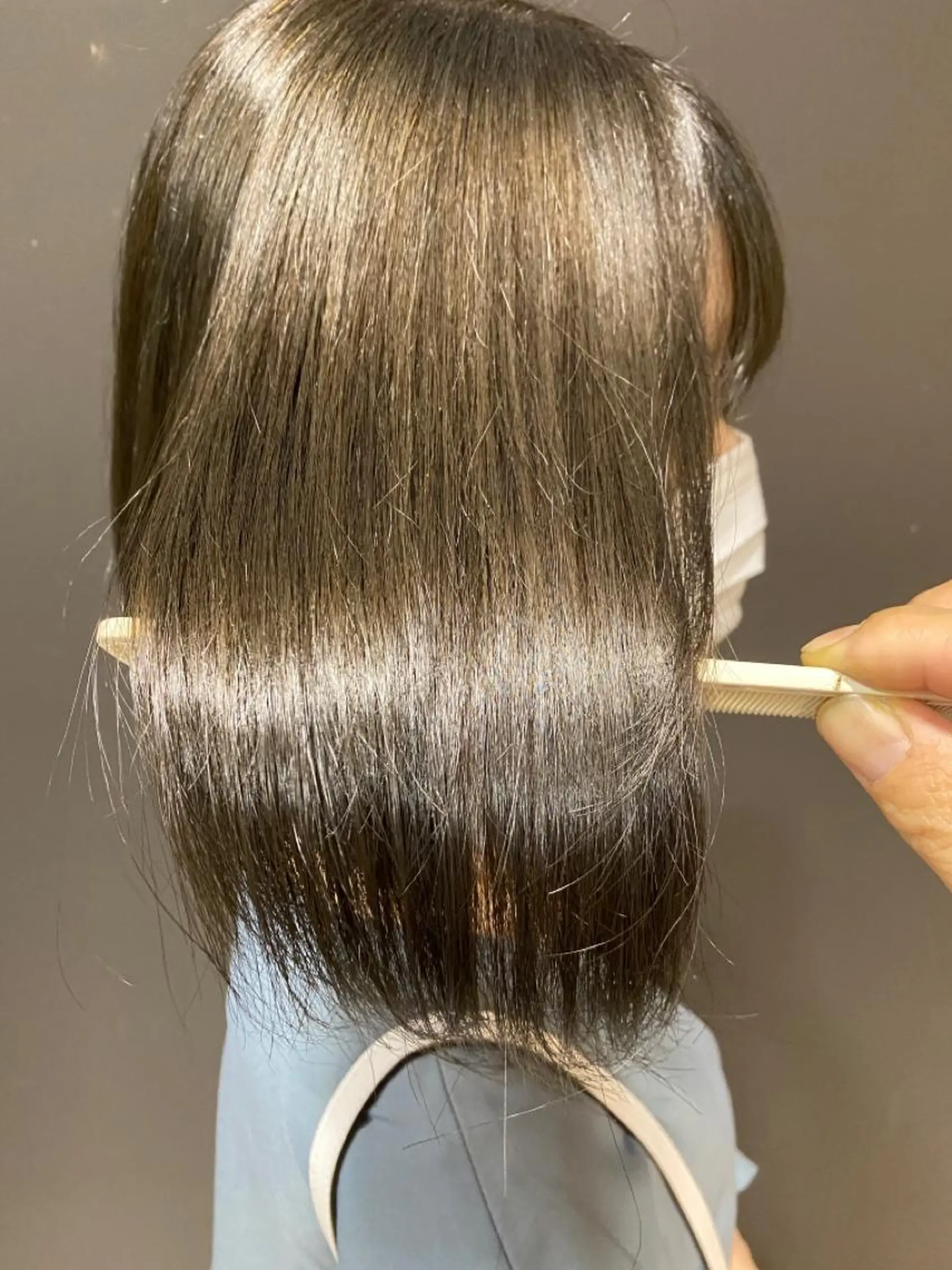 ミディアム 名古屋栄の髪質改善 トリートメント/清田のヘアスタイル