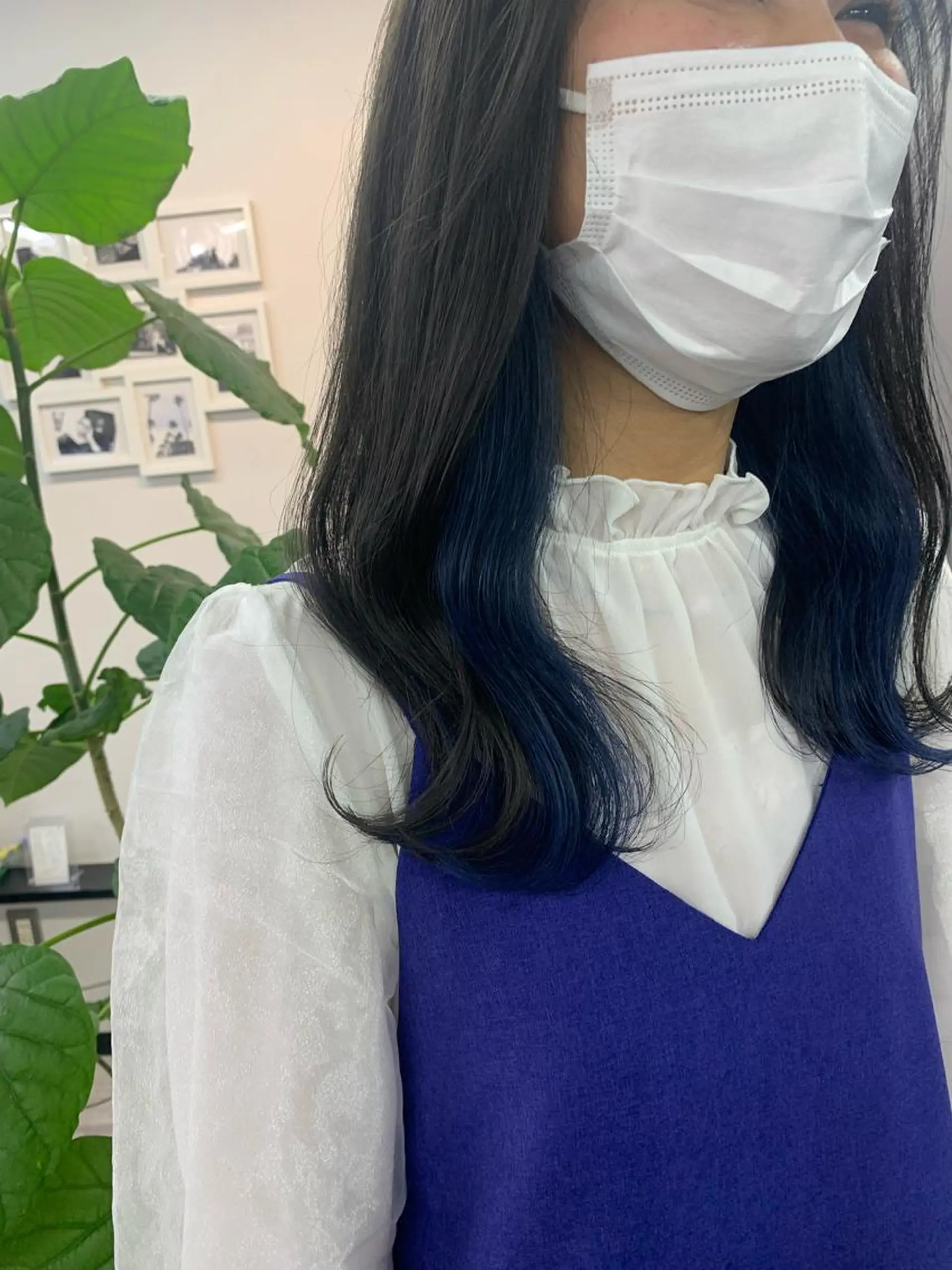 ロング カラー 坂井 水菜美のヘアスタイル