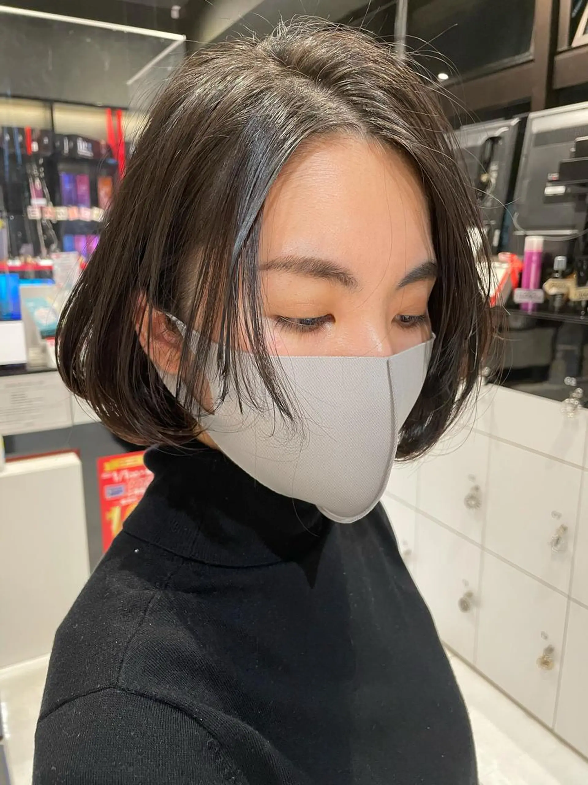 ショート タンバルモリ オルチャンヘア カット メンズヘア特化 崎田 成人のヘアスタイル