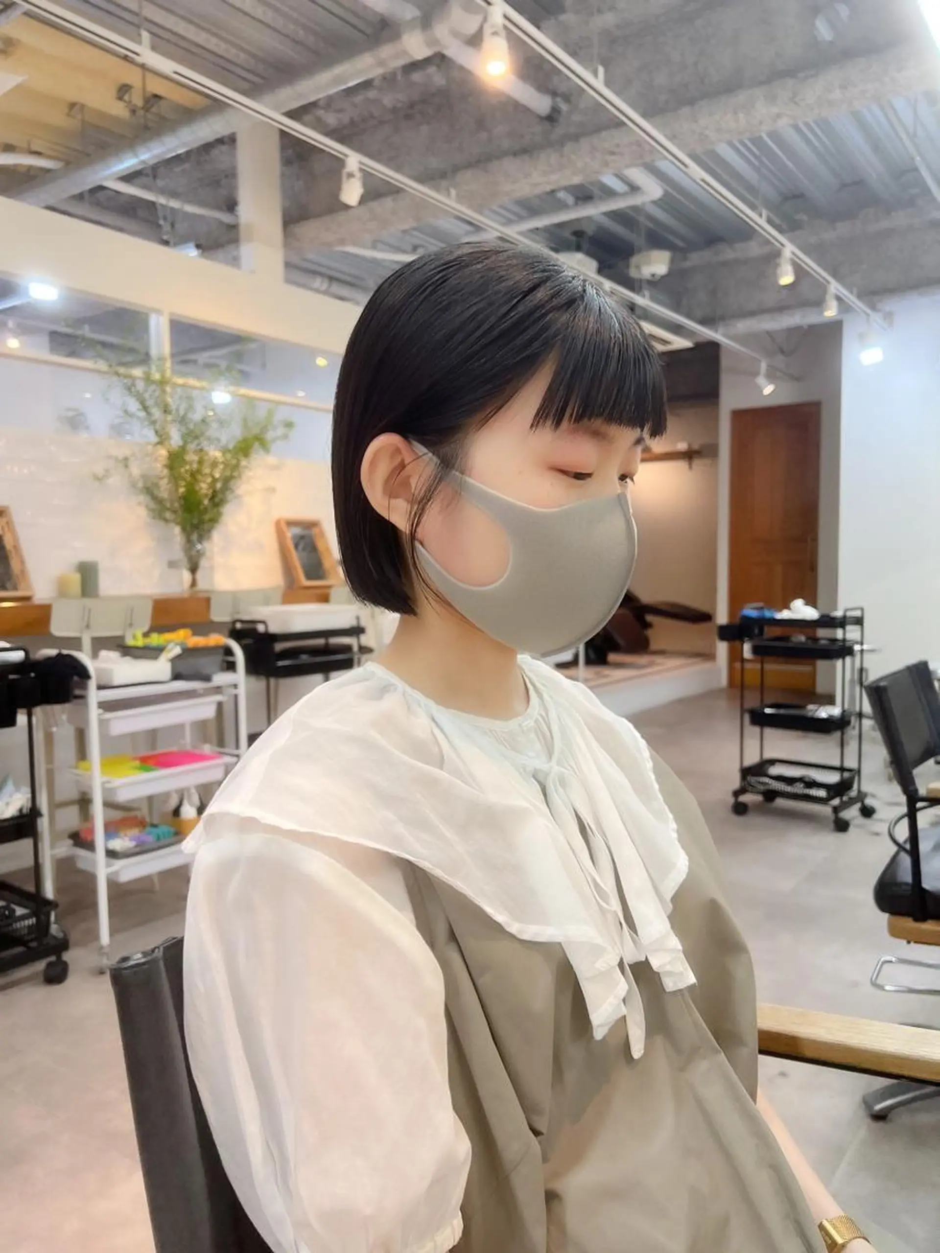 ショート カラー パーマ ボブ スパイキーショート/ メンズヘア/hugeのヘアスタイル