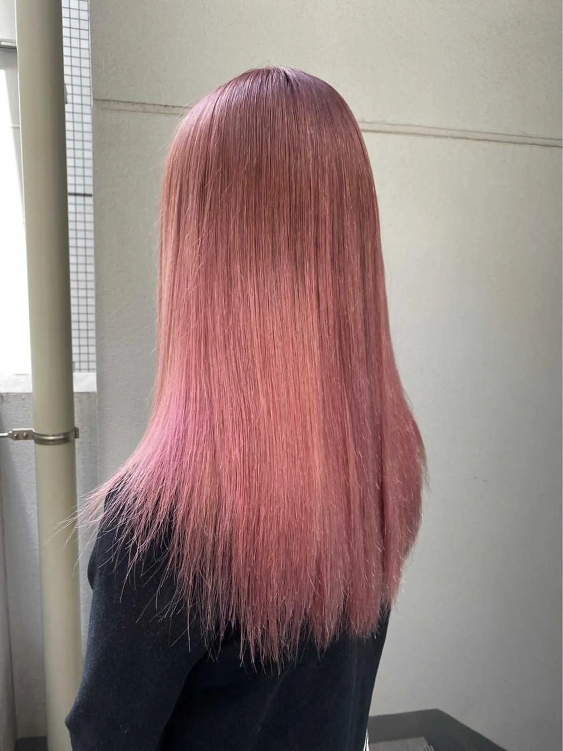ロング カラー ラベンダーカラー ピンクカラー ピンクラベンダー 遠藤沙也加 /レイヤーカットのヘアスタイル