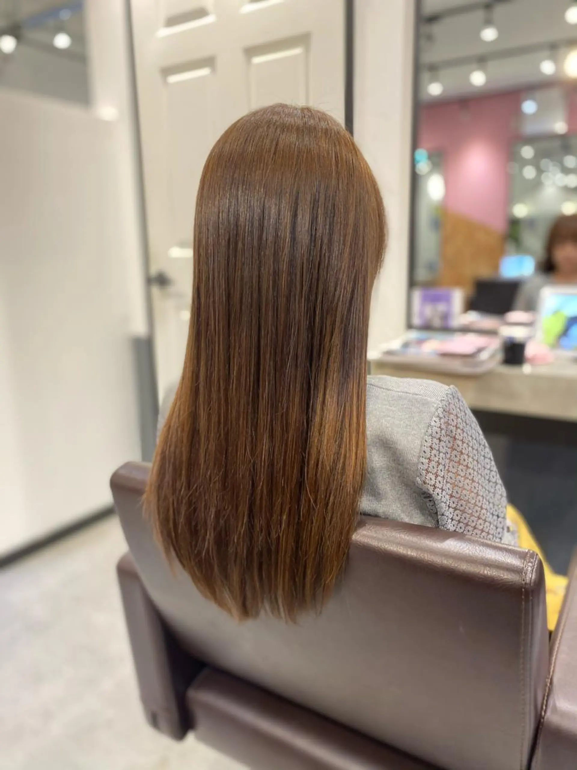 ロング カラー カット ヘアカラー 縮毛矯正 トリートメント Fan.ray⭐️ 松永拓巳のヘアスタイル