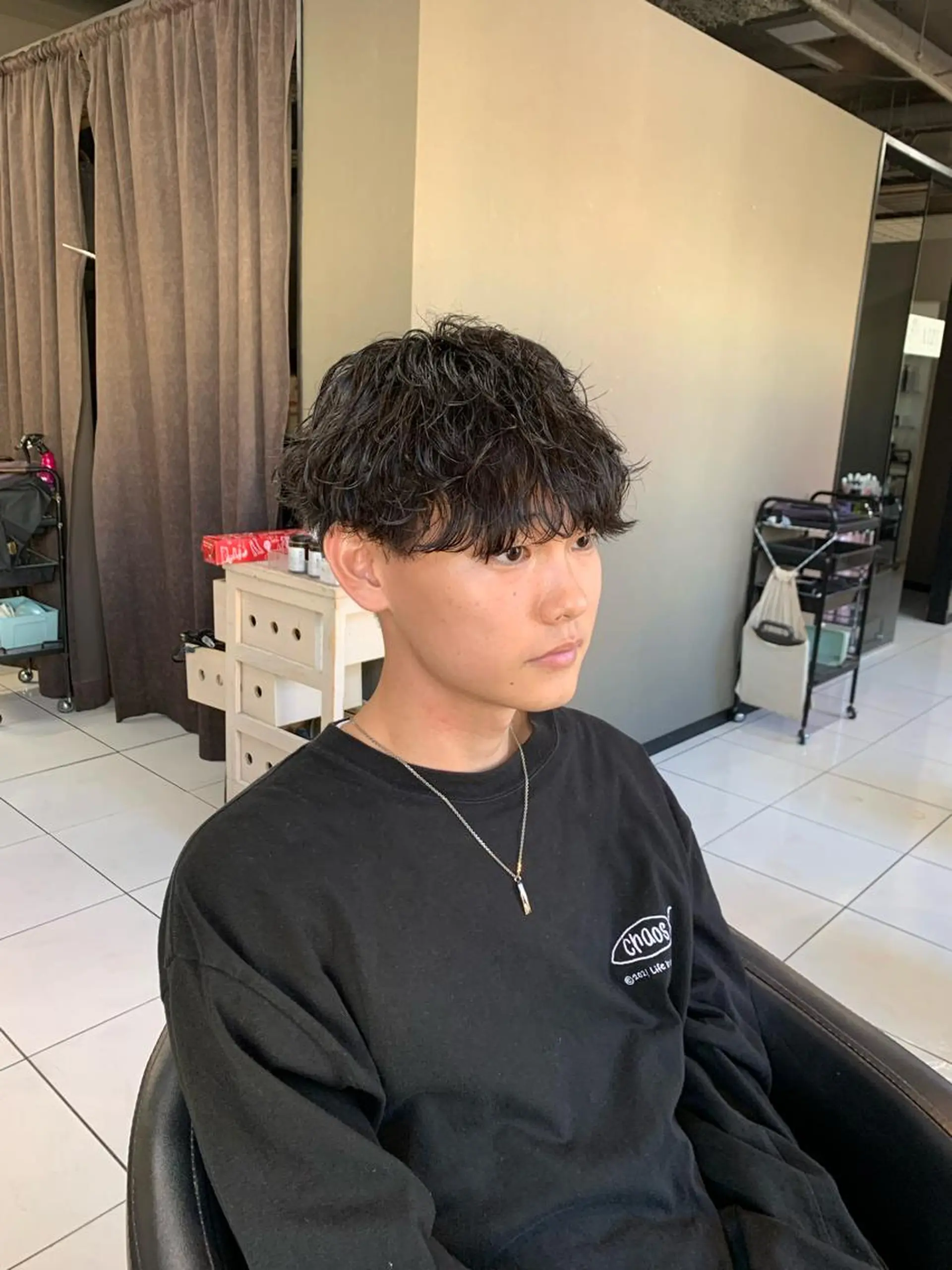 ショート カット パーマ 🔥メンズ特化🔥 佐藤桂崇のヘアスタイル