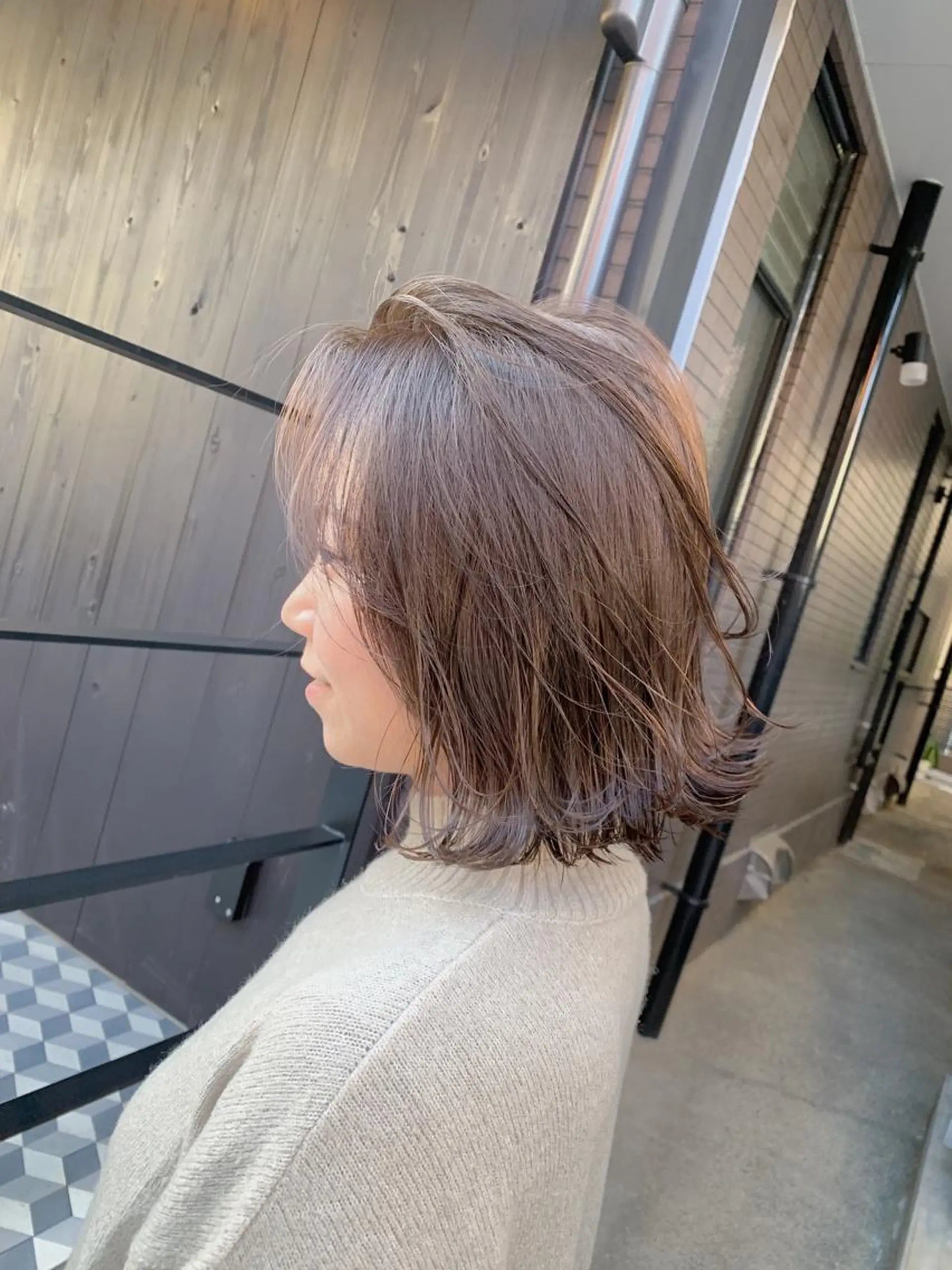 ショート カラー ベージュカラー 【完全マンツー 恵比寿】佐藤 翔のヘアスタイル
