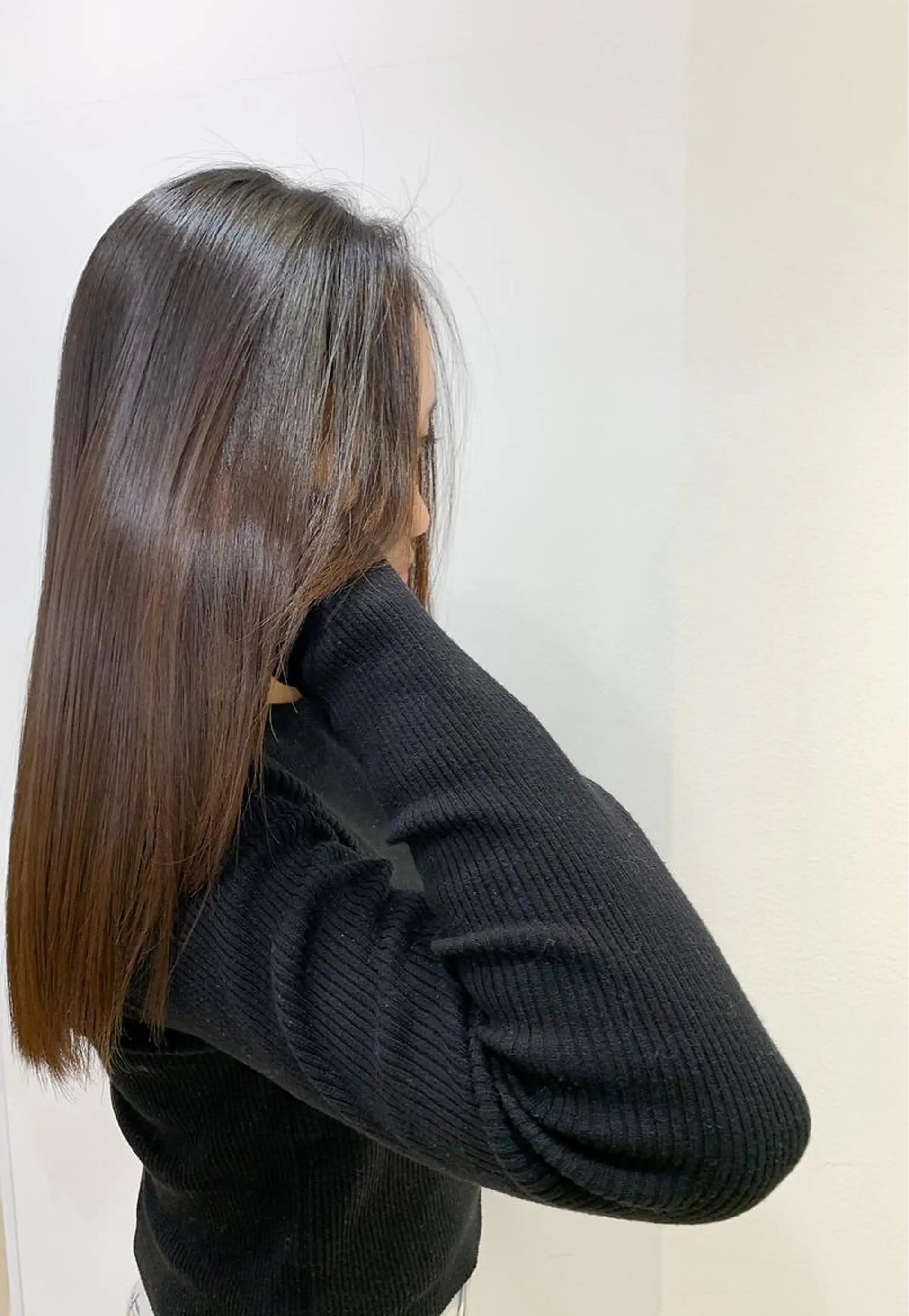 ロング パーマ 縮毛矯正/髪質改善 /韓国風　山川春輝のヘアスタイル