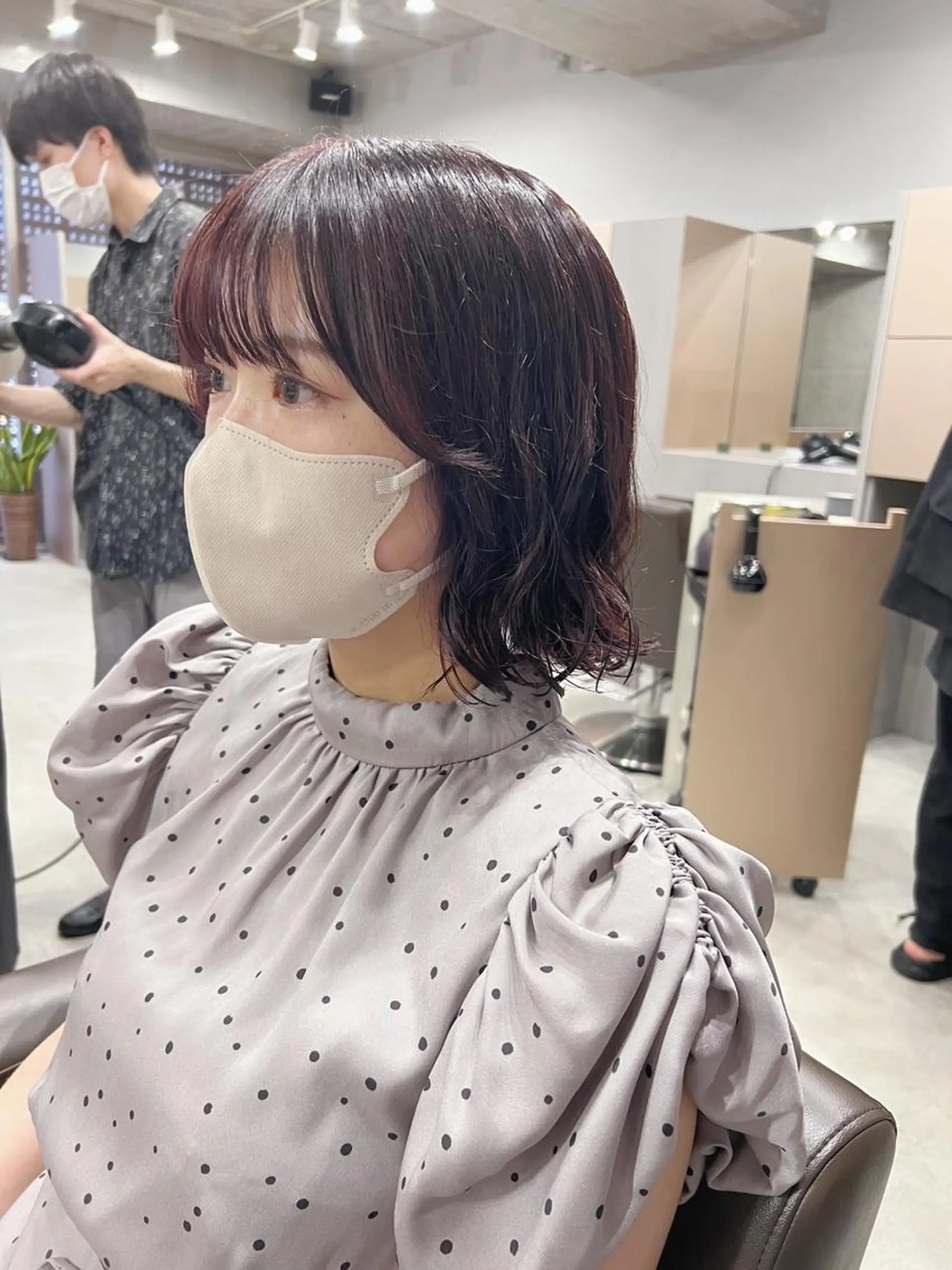 パーマ ボブパーマコテ巻き風 パーマNo1深江秀平のヘアスタイル