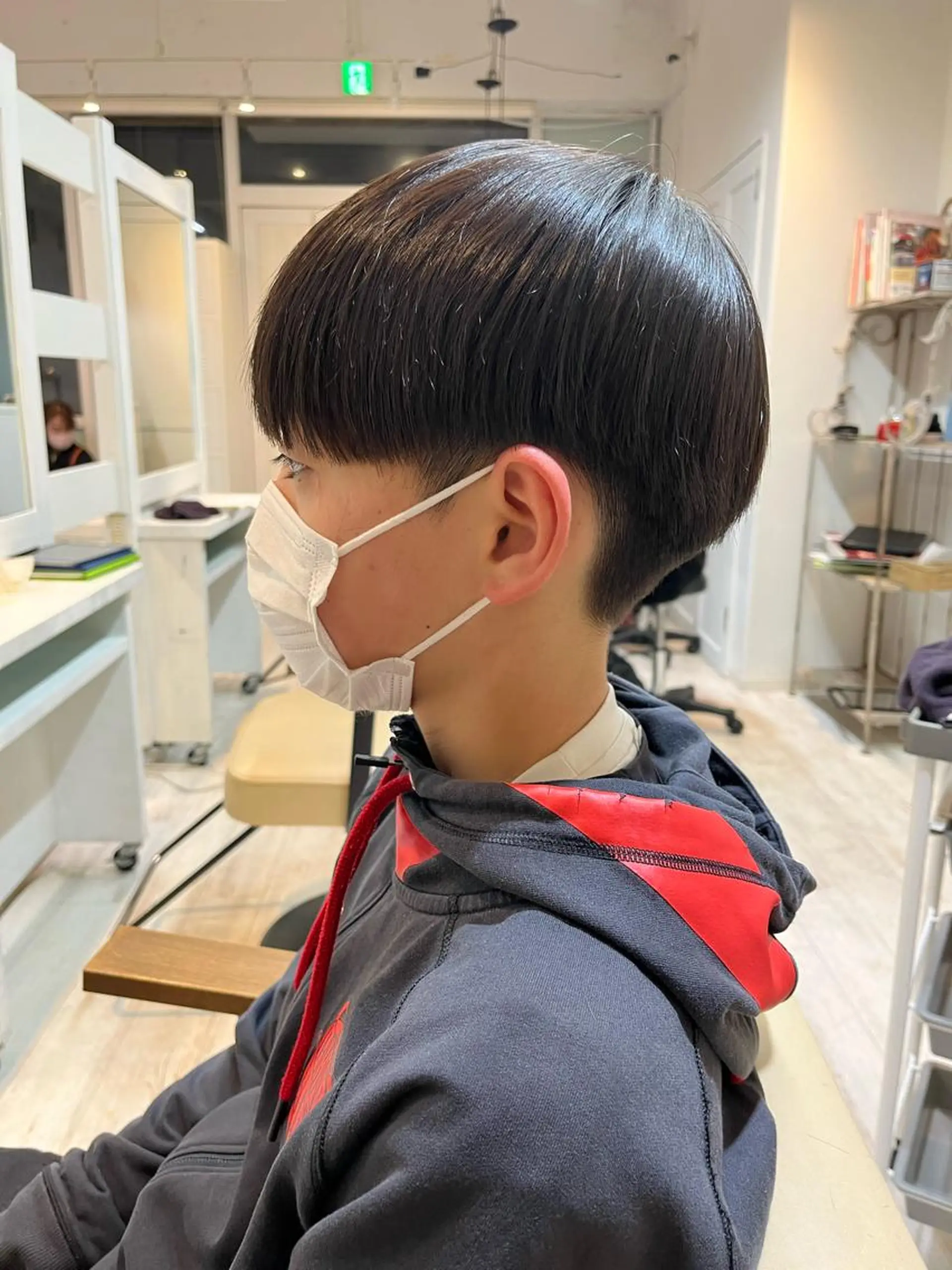 メンズ マッシュ 刈り上げ 高橋 柊和のヘアスタイル