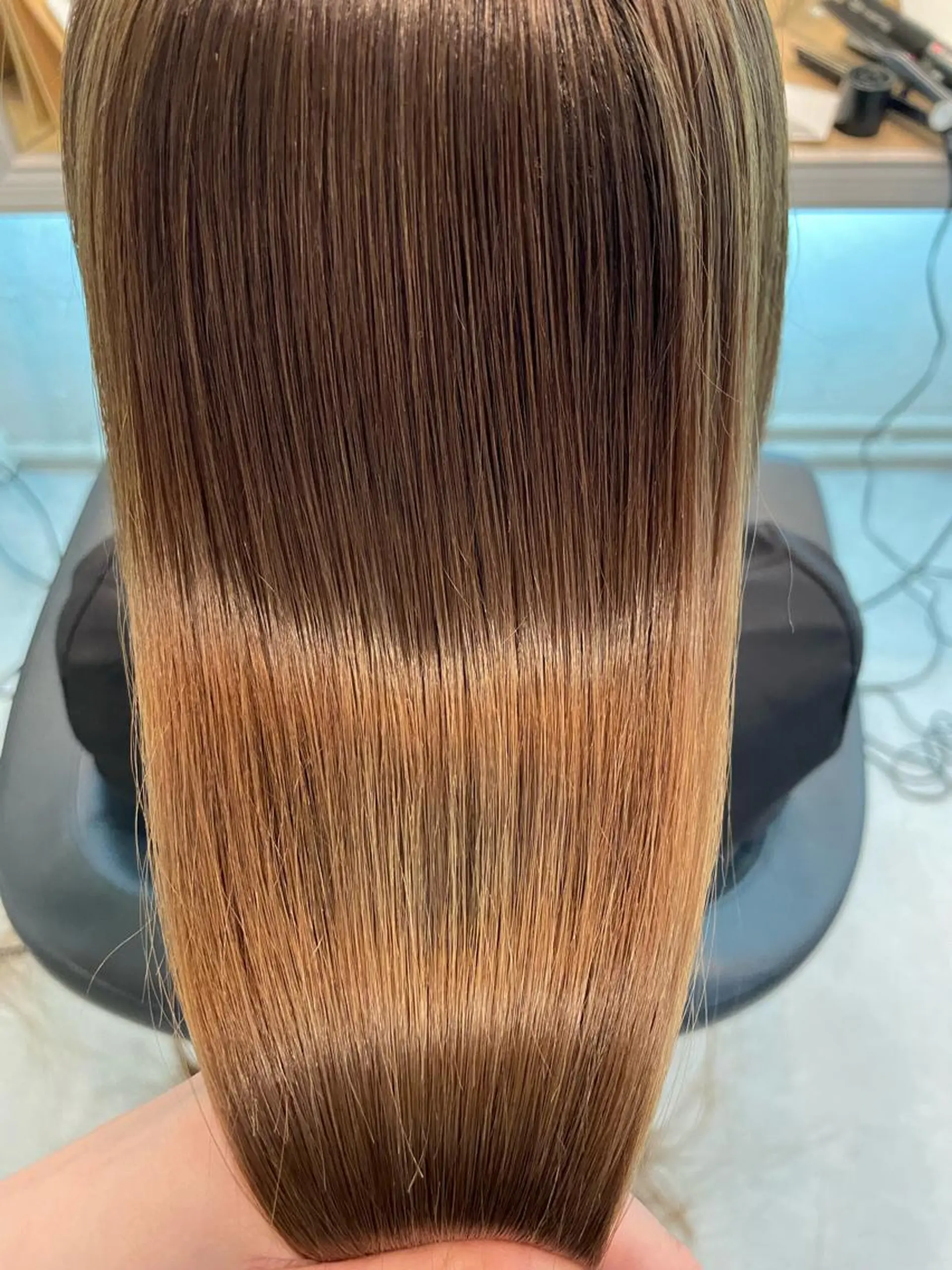 セミロング porto みなみのヘアスタイル