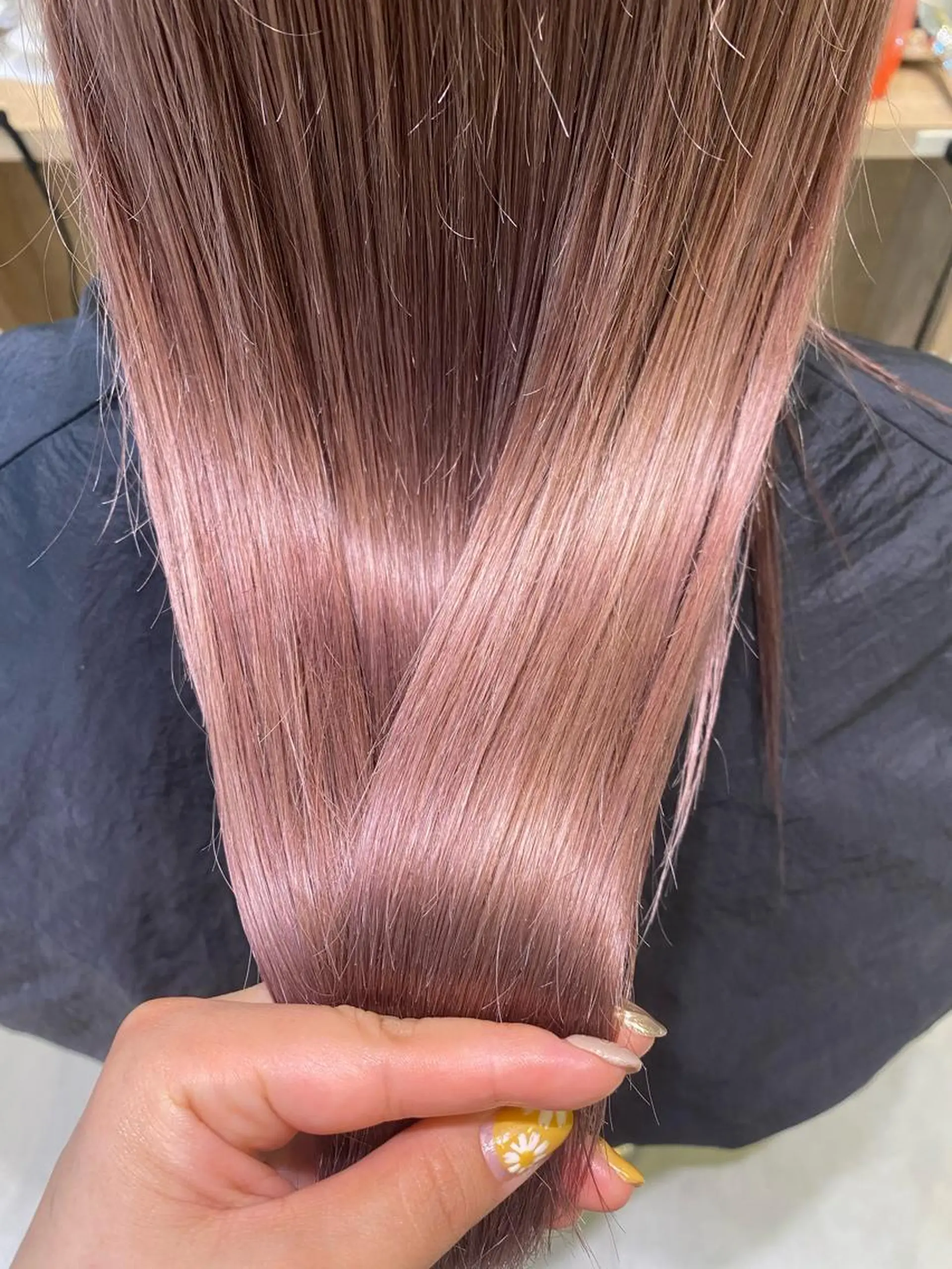 ロング カラー 鹿児島 聖来のヘアスタイル