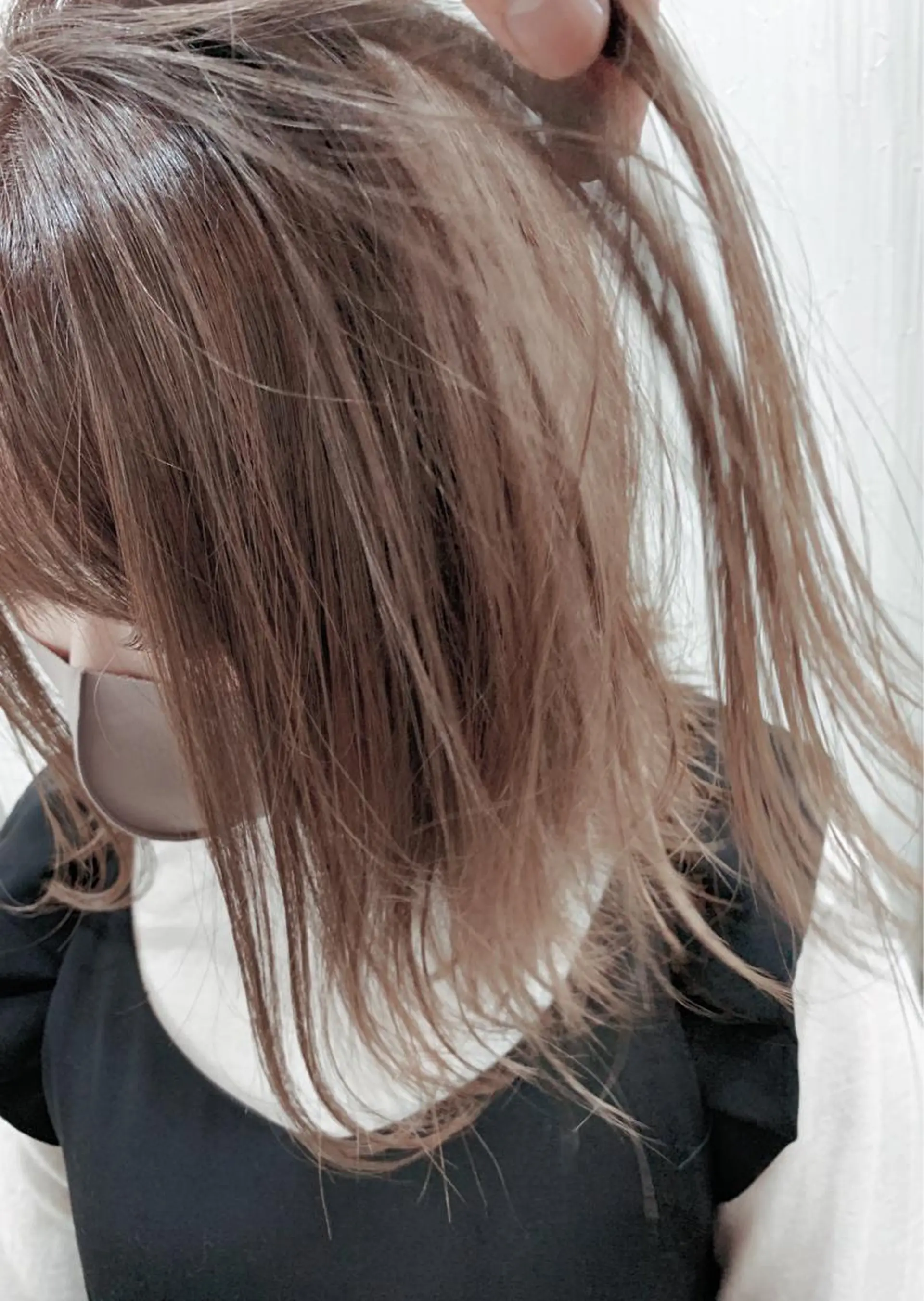 ミディアム カラー レイヤーカットモデル 募集/藤原一真のヘアスタイル