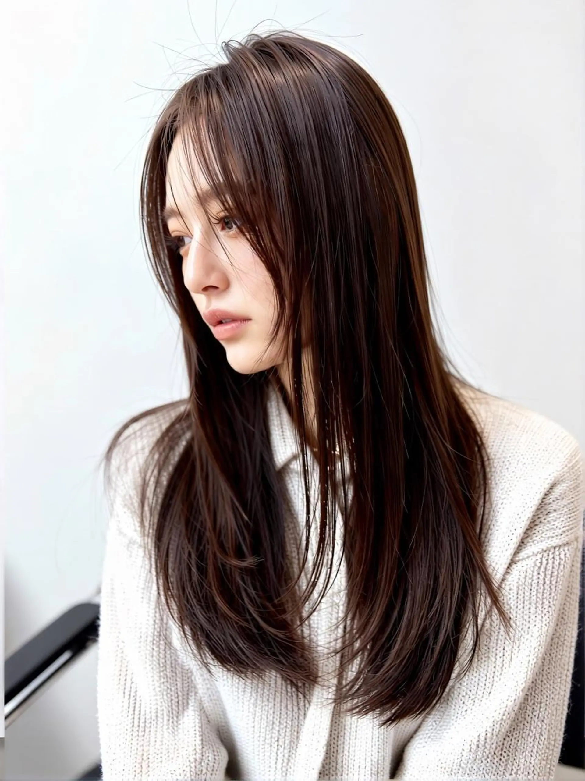 ロング カラー トリートメント 髪質改善・縮毛矯正 💎ASUKAのヘアスタイル