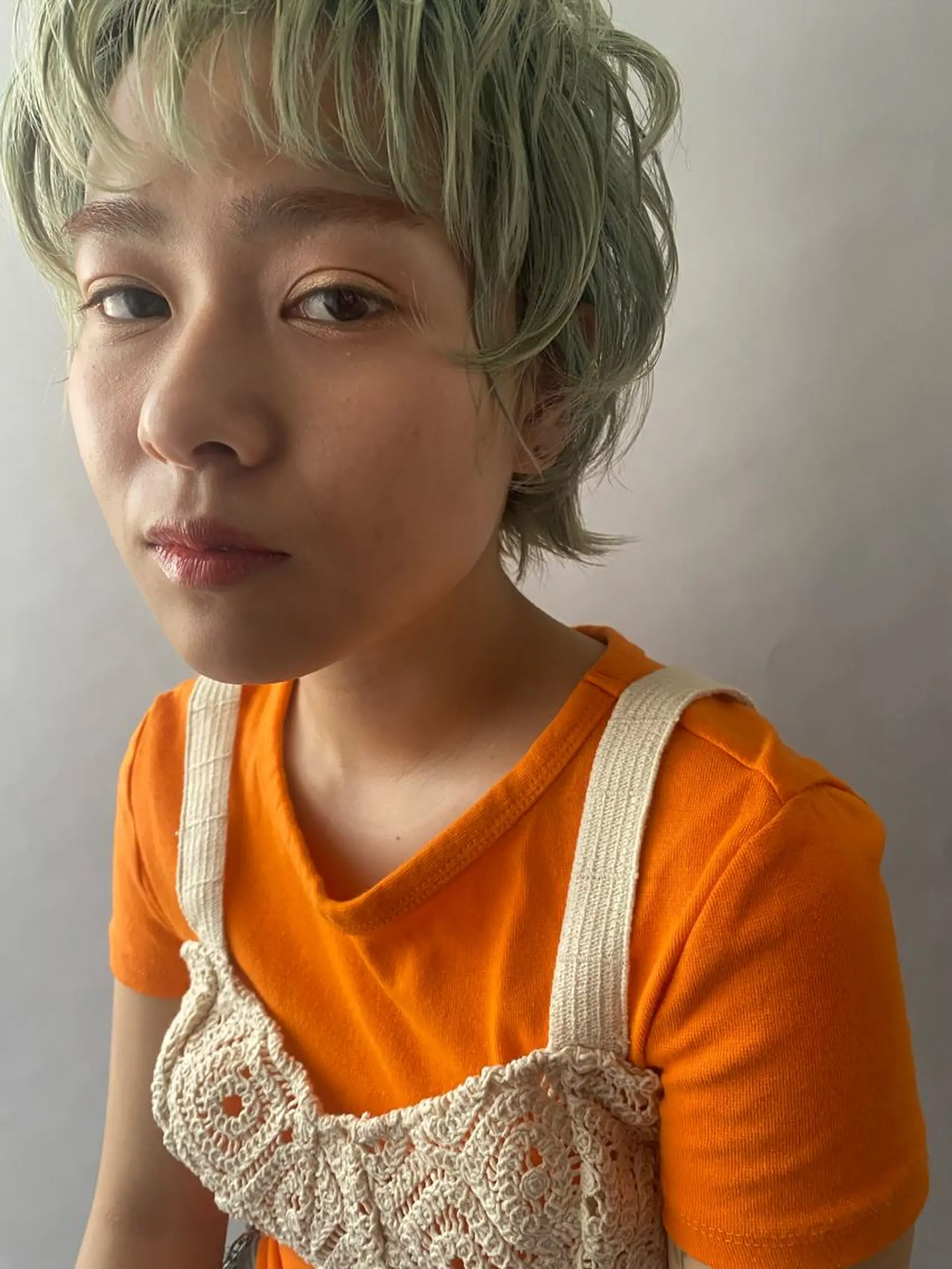 ショート ヒラカホ/ ブリーチ/似合わせのヘアスタイル