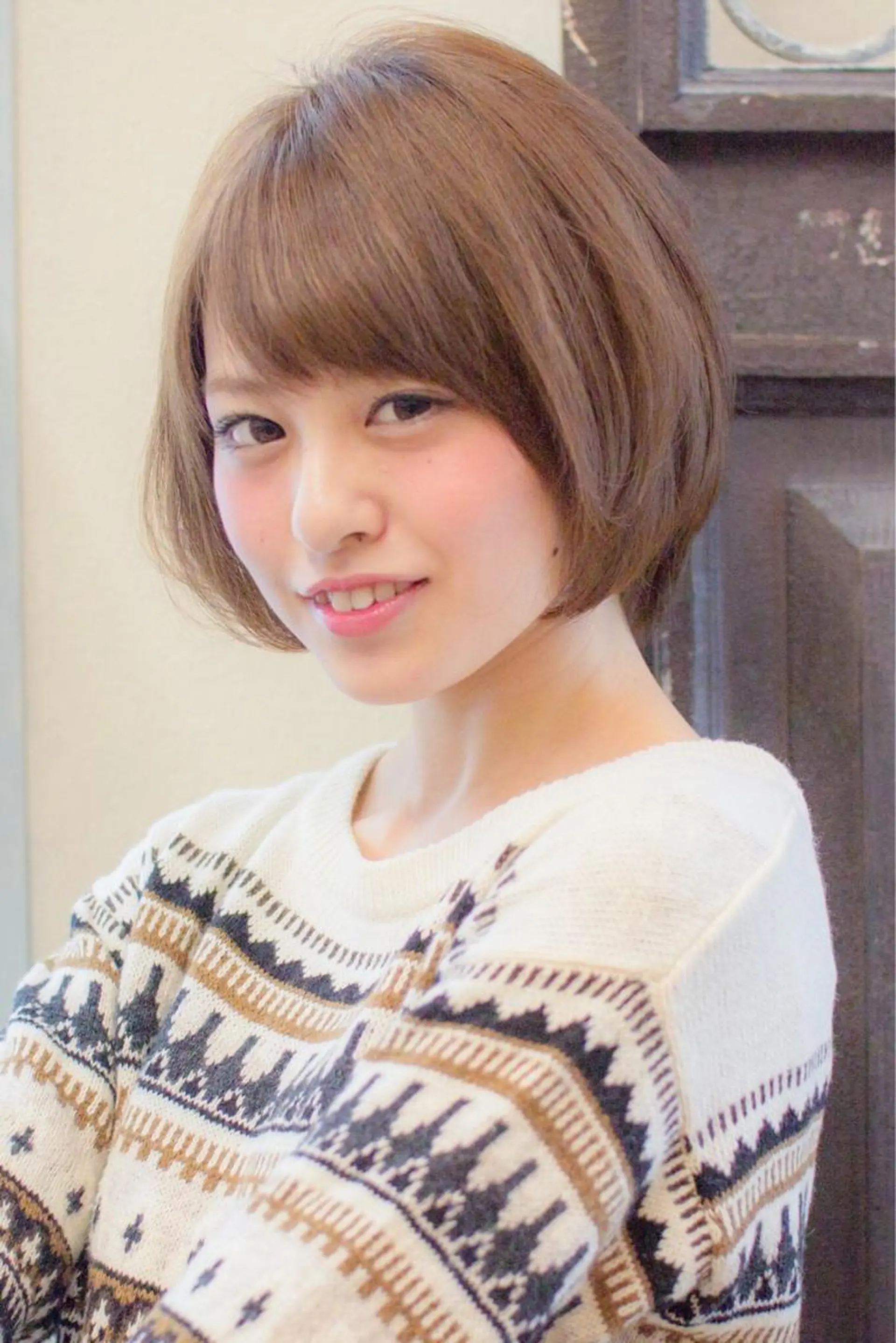 ショート ショートボブ ボブ ショートヘア 縮毛矯正/髪質改善 表参道/千田大地のヘアスタイル