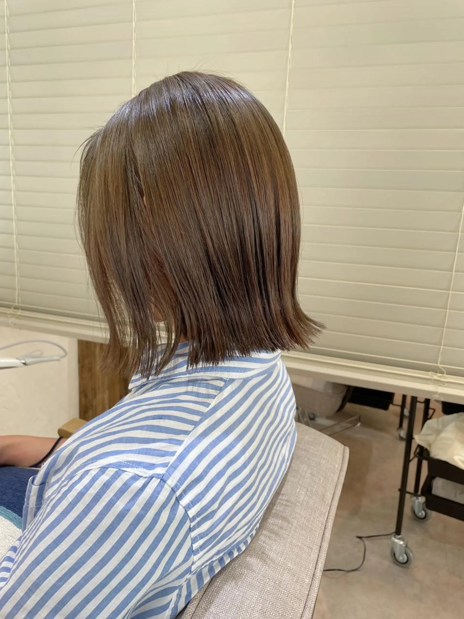 ショート カラー オリーブカラー カット ヘアカラー トリートメント 瀬川 雄太のヘアスタイル