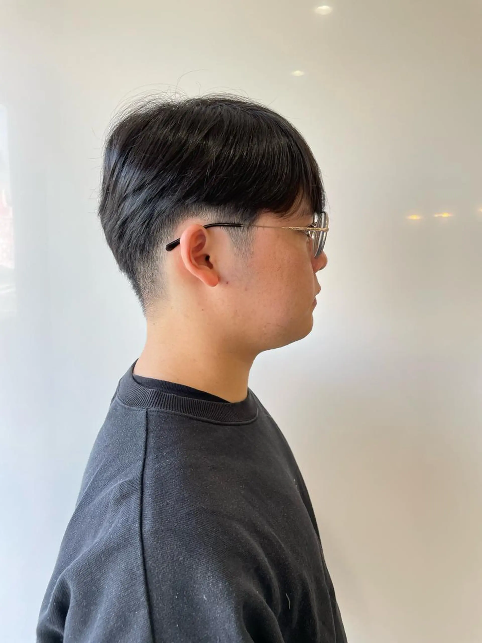 メンズ マッシュ 刈り上げ カット 永田 まどかのヘアスタイル