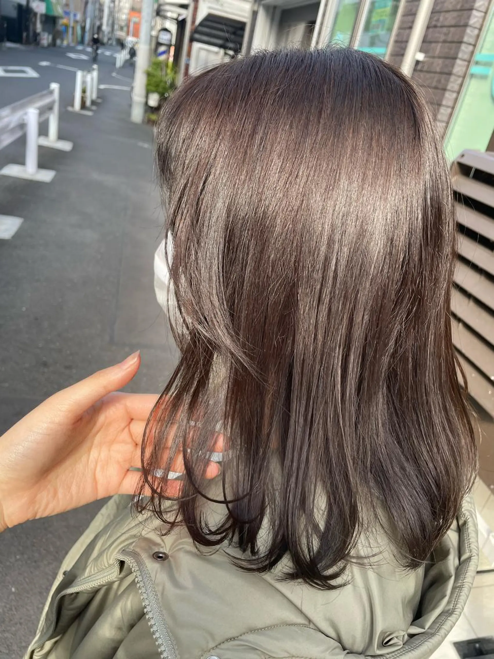 ミディアム カラー 韓国×網紅ヘア 🤍りん🤍のヘアスタイル