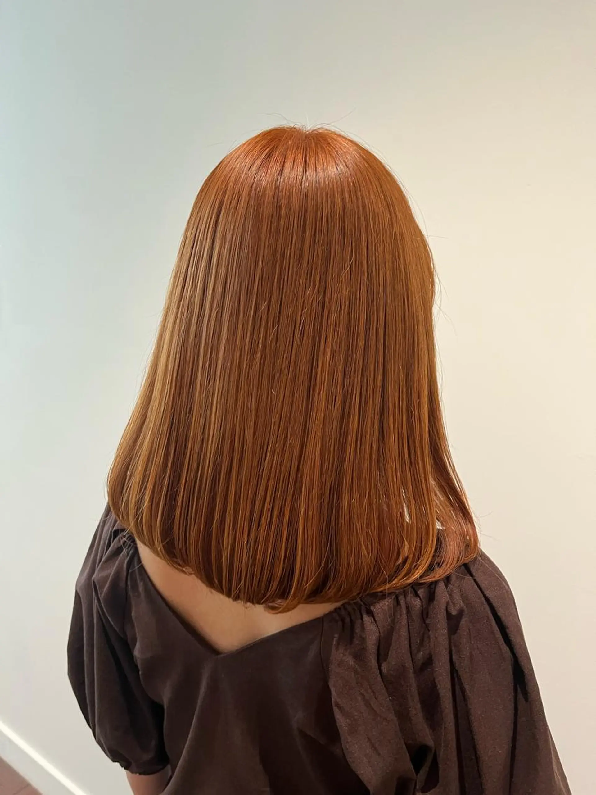 ミディアム カット ヘアカラー トリートメント マンツーマン 縮毛矯正/マユコのヘアスタイル