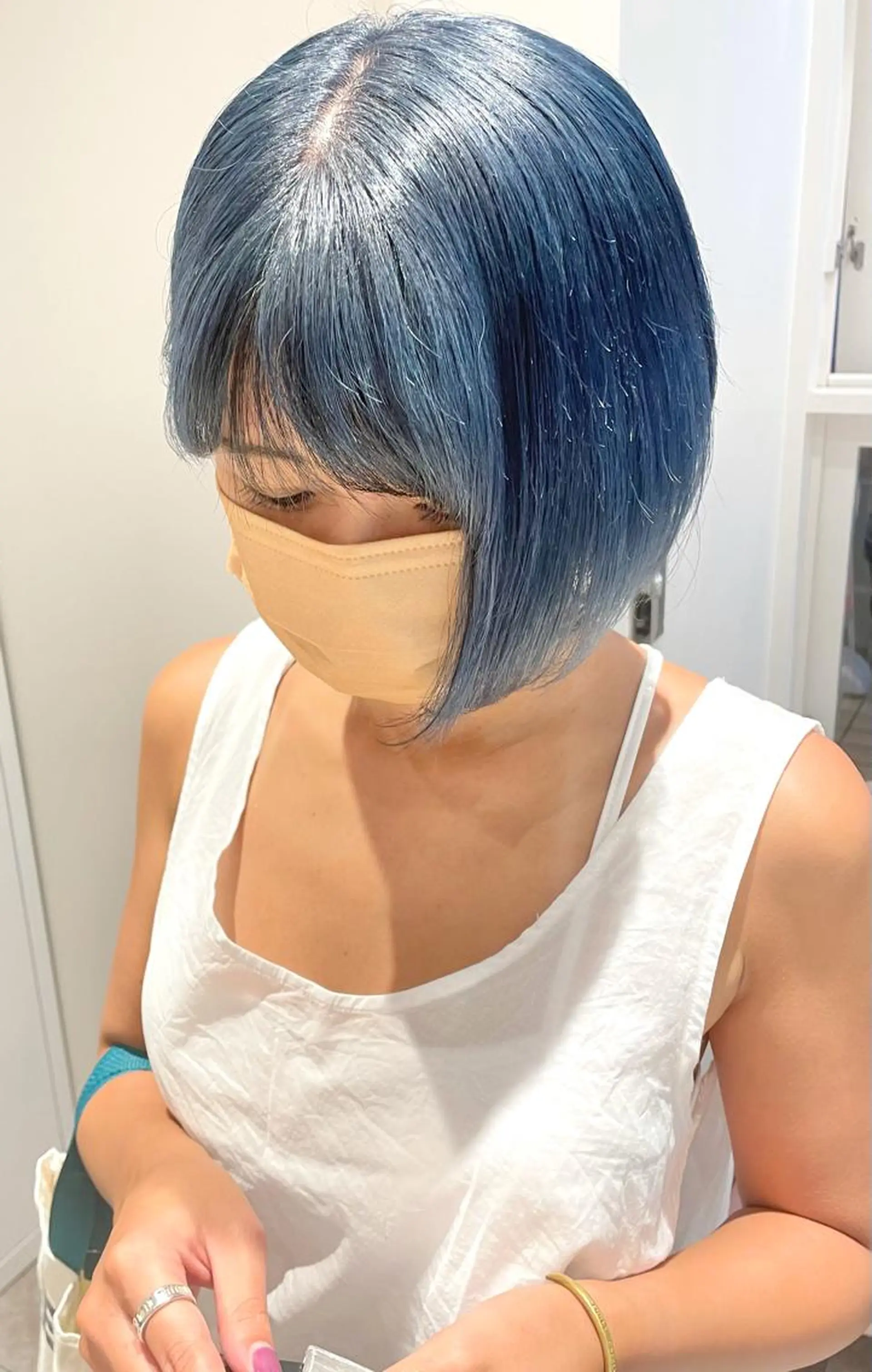 ショート カラーモデル募集中 美容室ハピスのヘアスタイル
