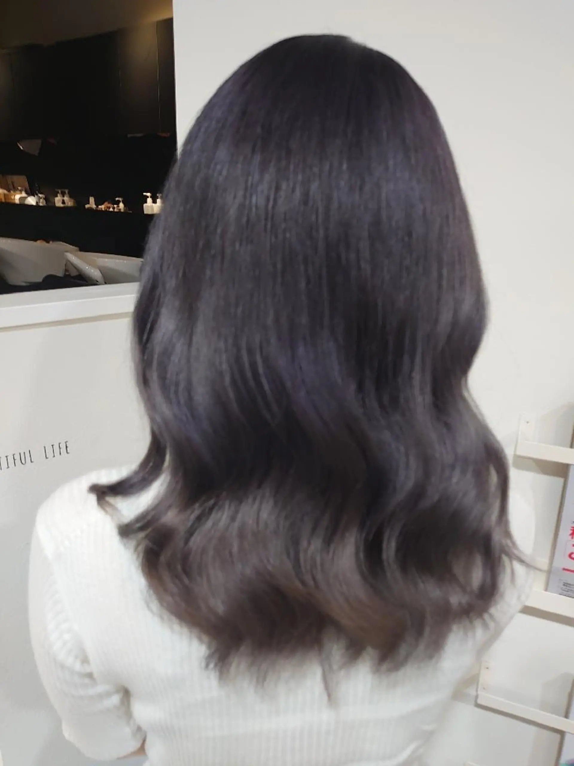 ミディアム カラー 透明感カラー ダブルカラー ヘアカラー 東梅田/美髪矯正/ 大貫一輝のヘアスタイル