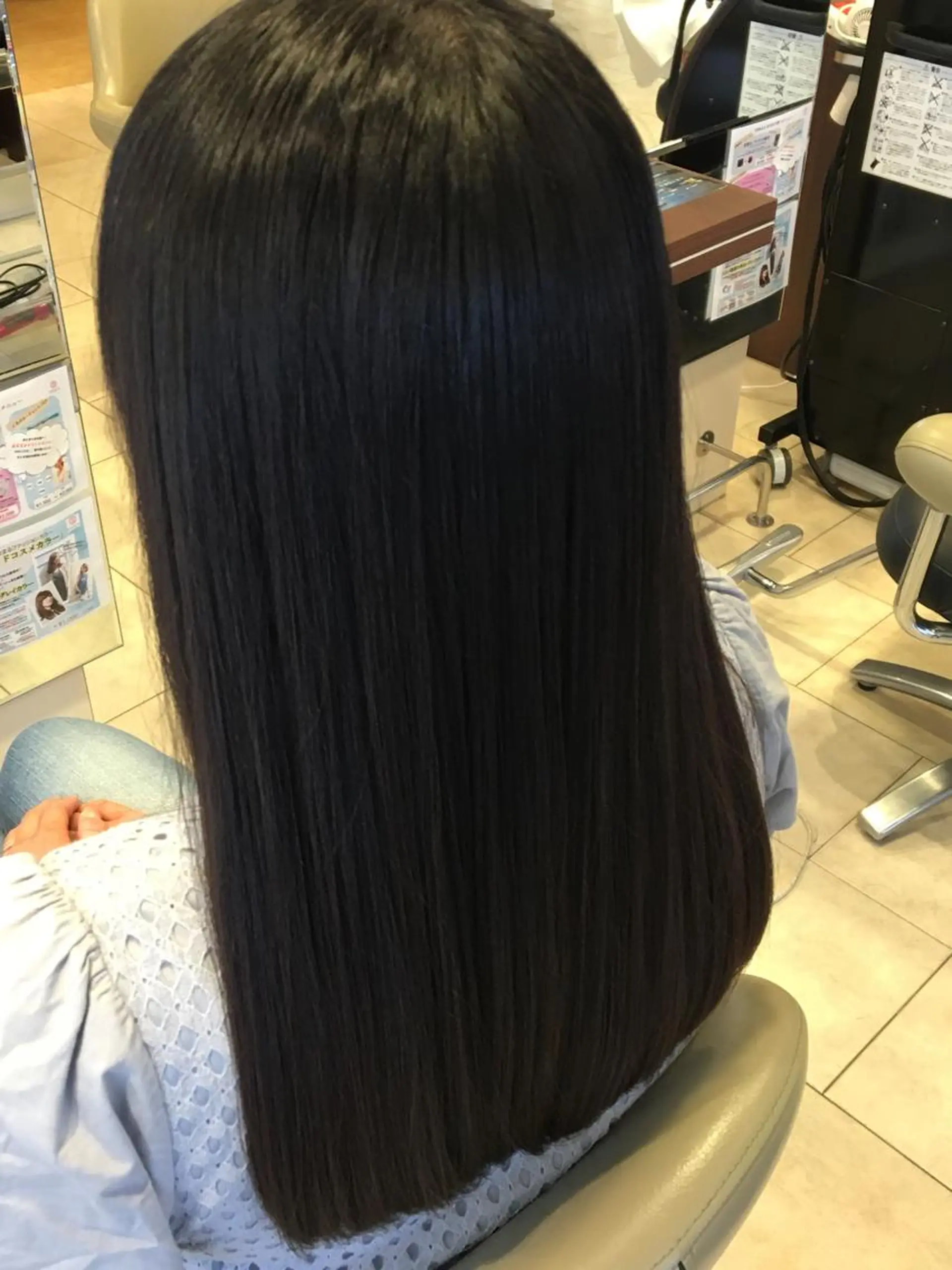 ロング パーマ 縮毛矯正 TORI 三宮所属・松田 剛のヘアスタイル