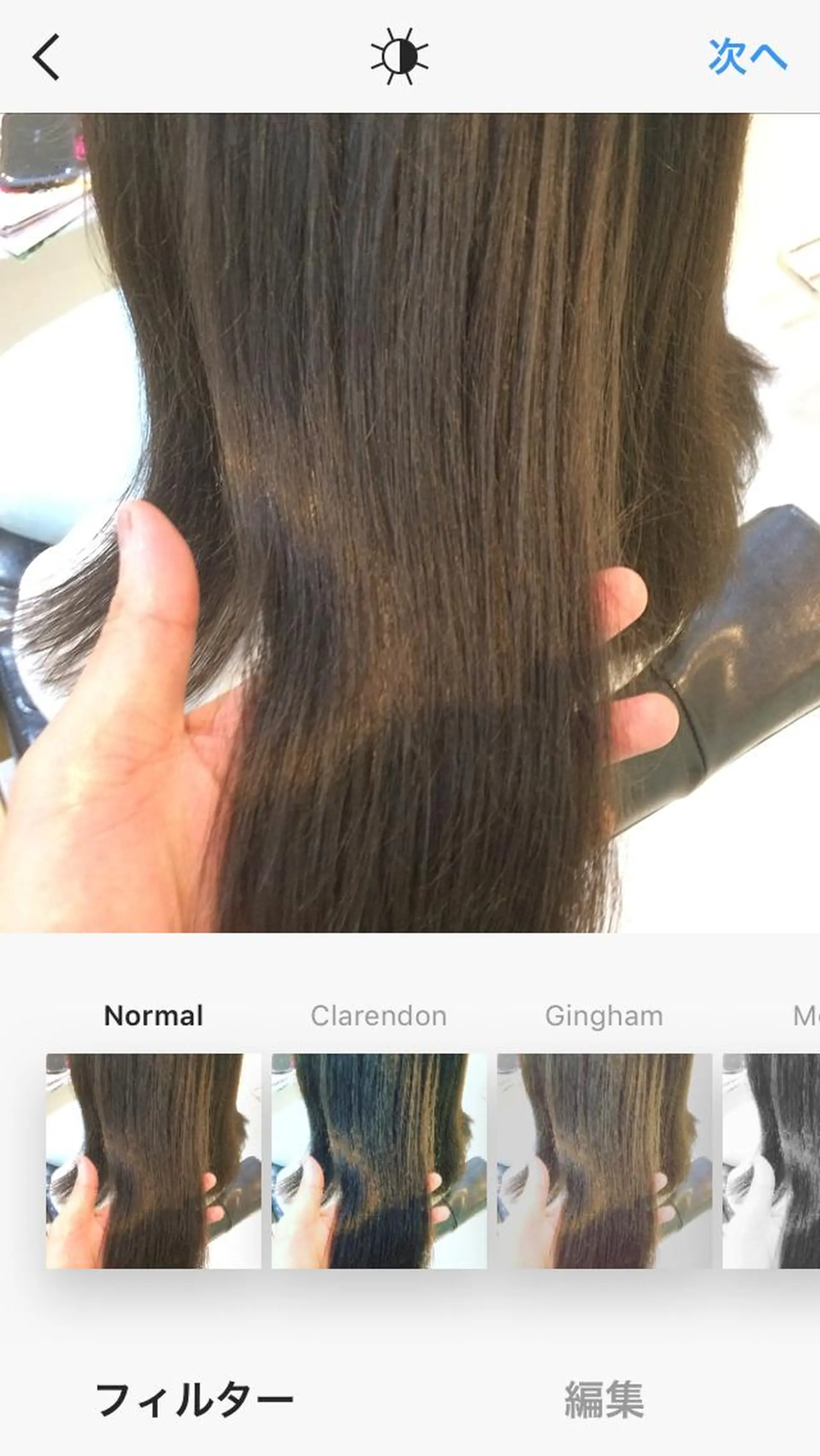 ミディアム カラー ブリーチ ブルーカラー ブルージュ ダブルカラー ブリーチなしカラー 中村 ダイスケのその他イメージ