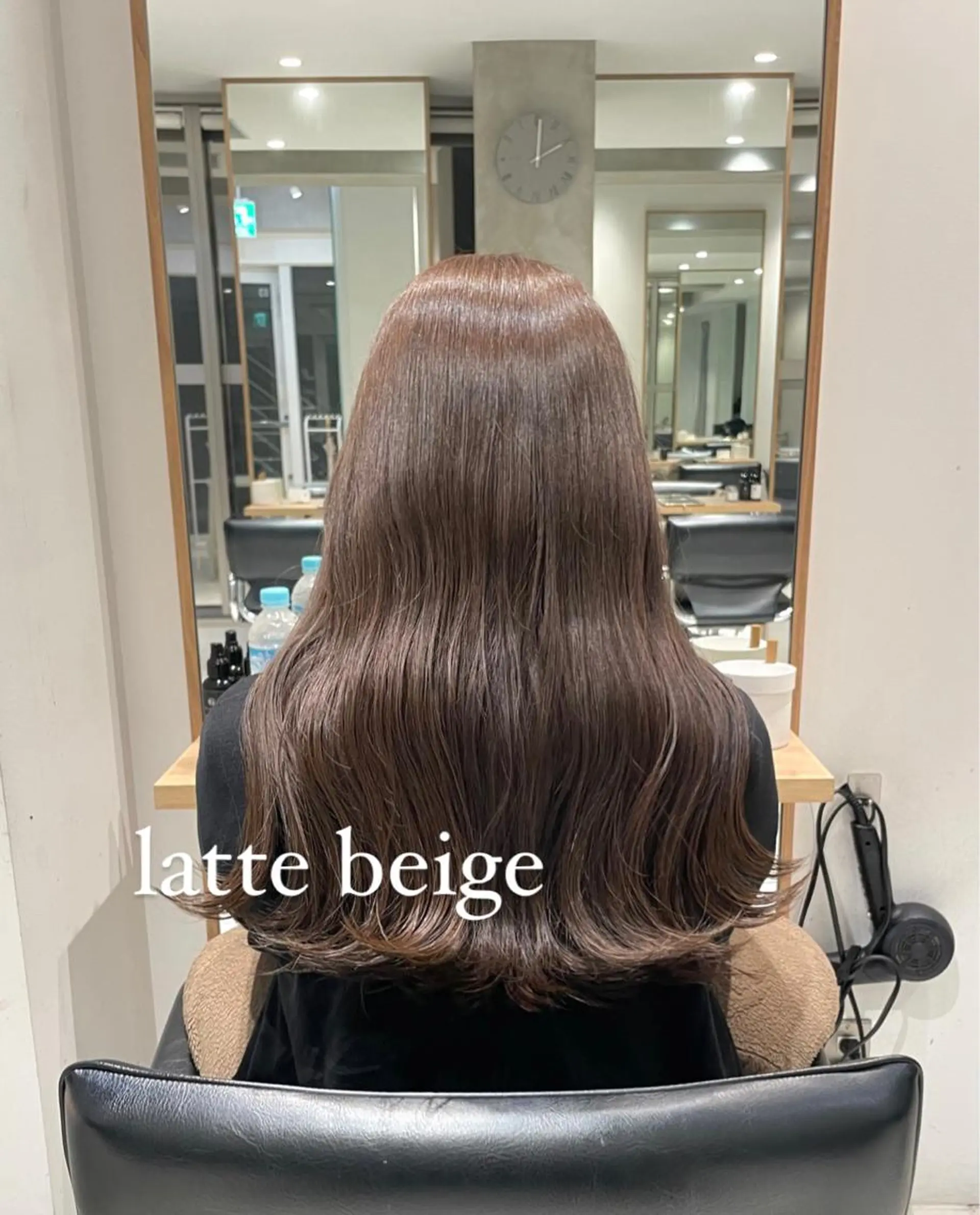 ロング ヘアカラー トリートメント ツヤ髪/韓国ヘア 💎Nokaのヘアスタイル