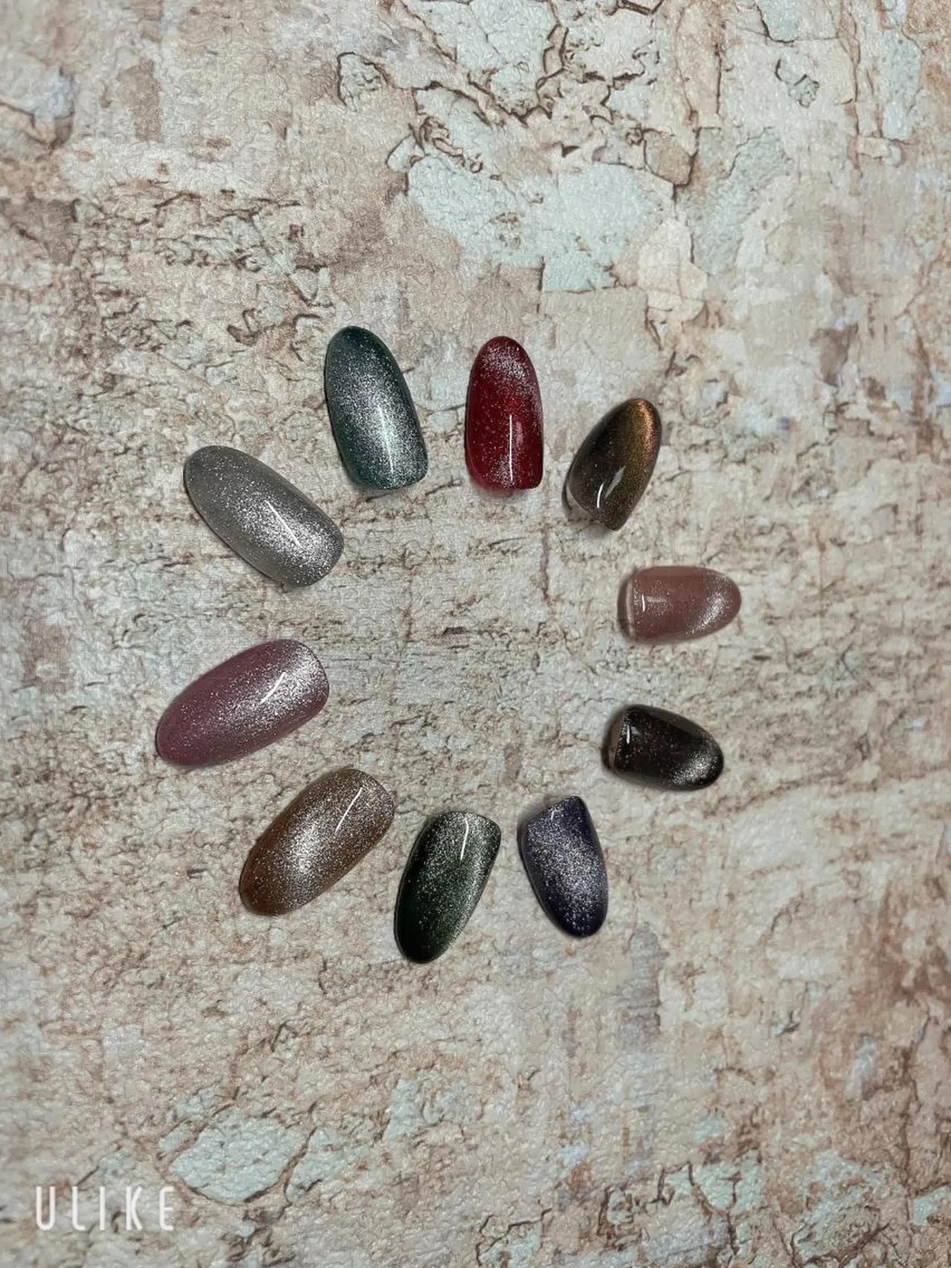 ネイル マグネットネイル Nail room Bimano所属・Bimano seica♡+°のネイルデザイン