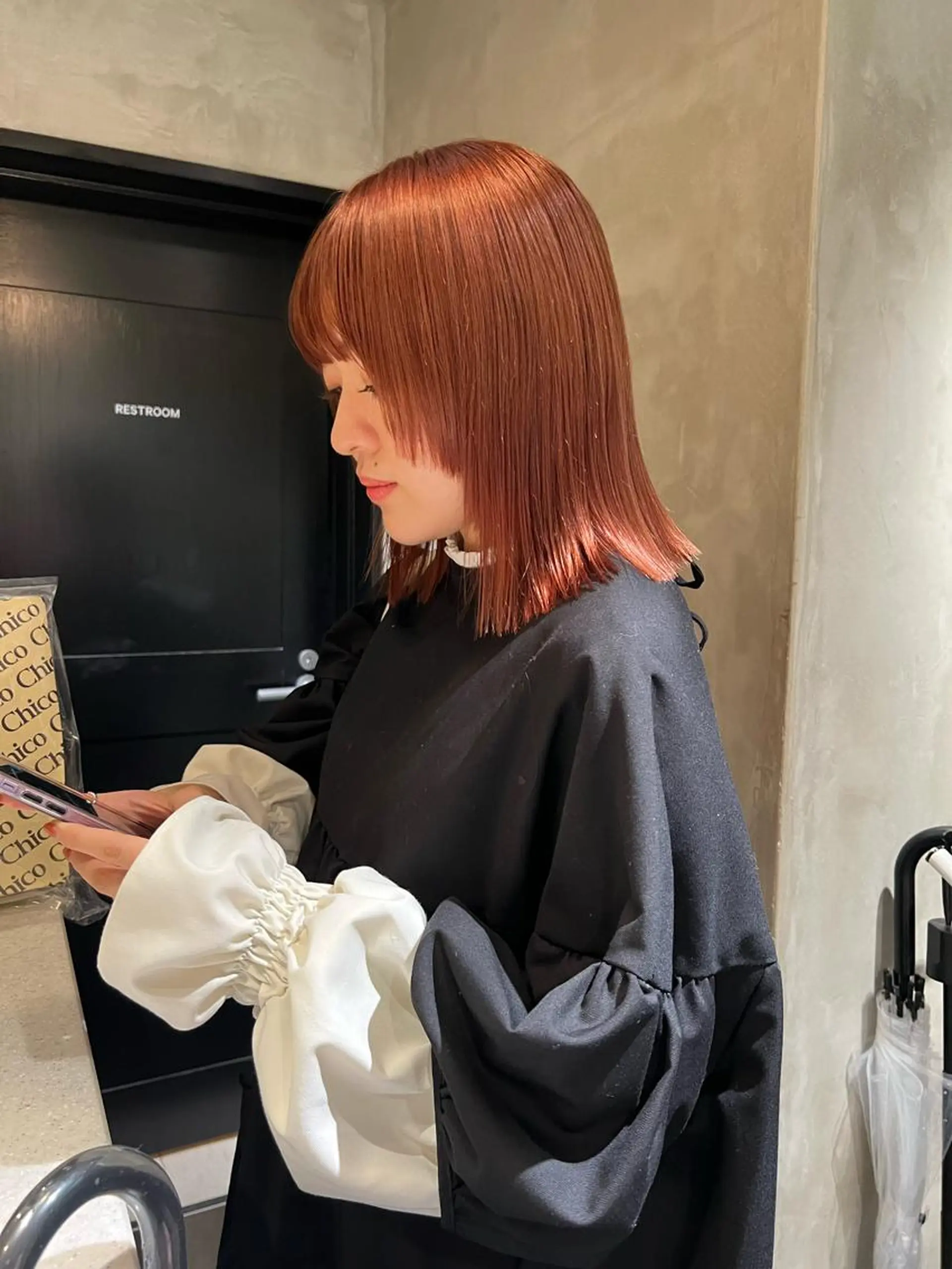 ミディアム カラー ヘアカラー トリートメント アンニュイヘア🪽 ayumiのヘアスタイル