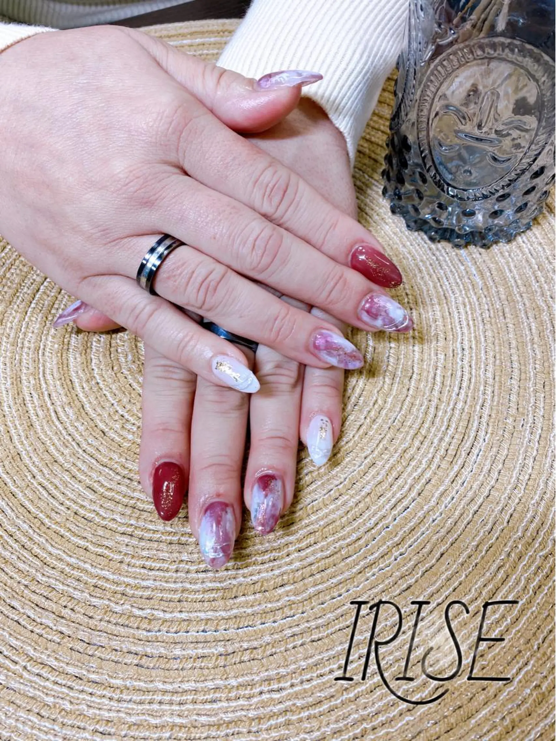 ネイル ニュアンスネイル salon de iriseのマツエク・マツパデザイン